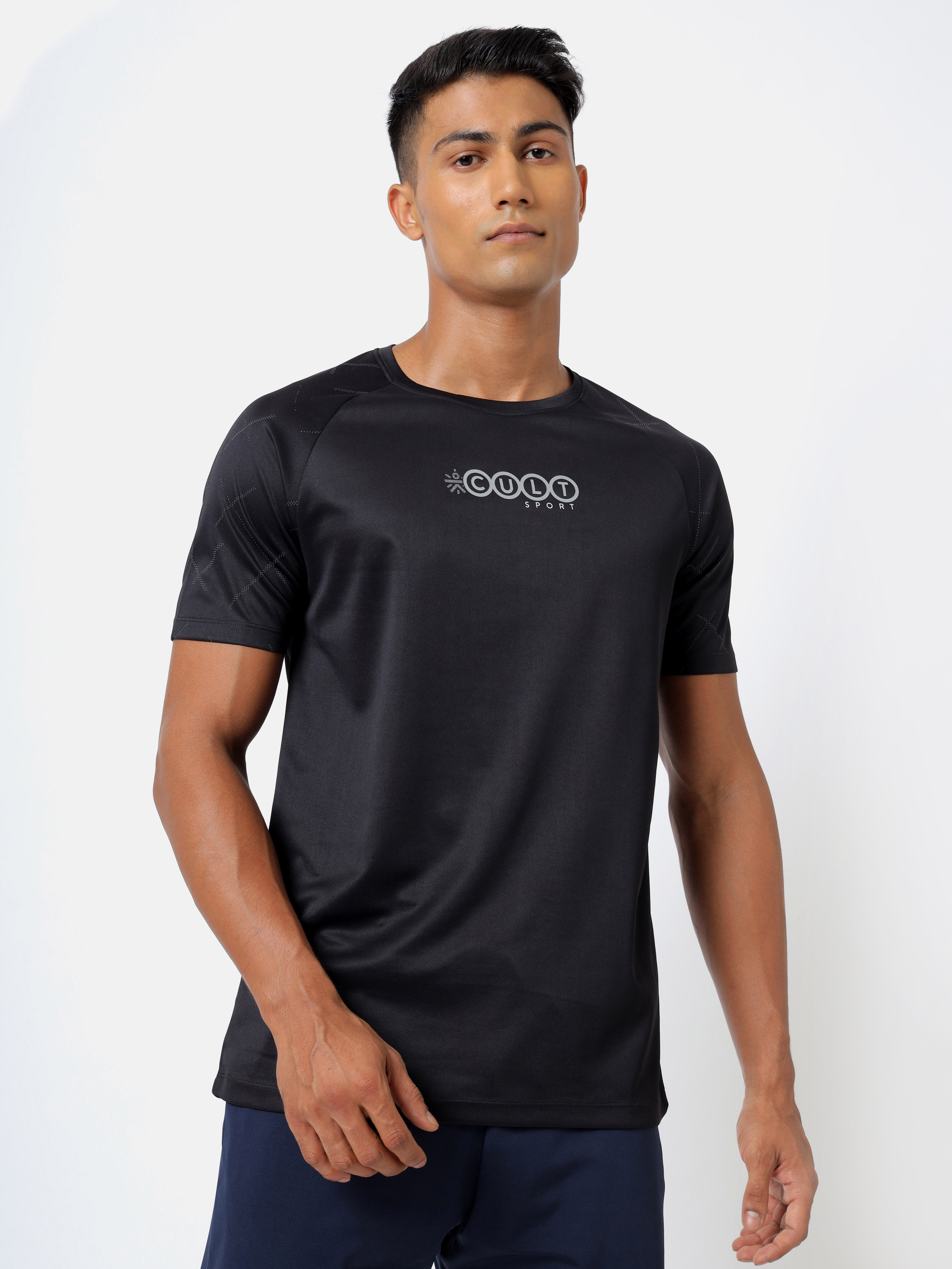 Performance T-shirt with Chest Print Pack of 2