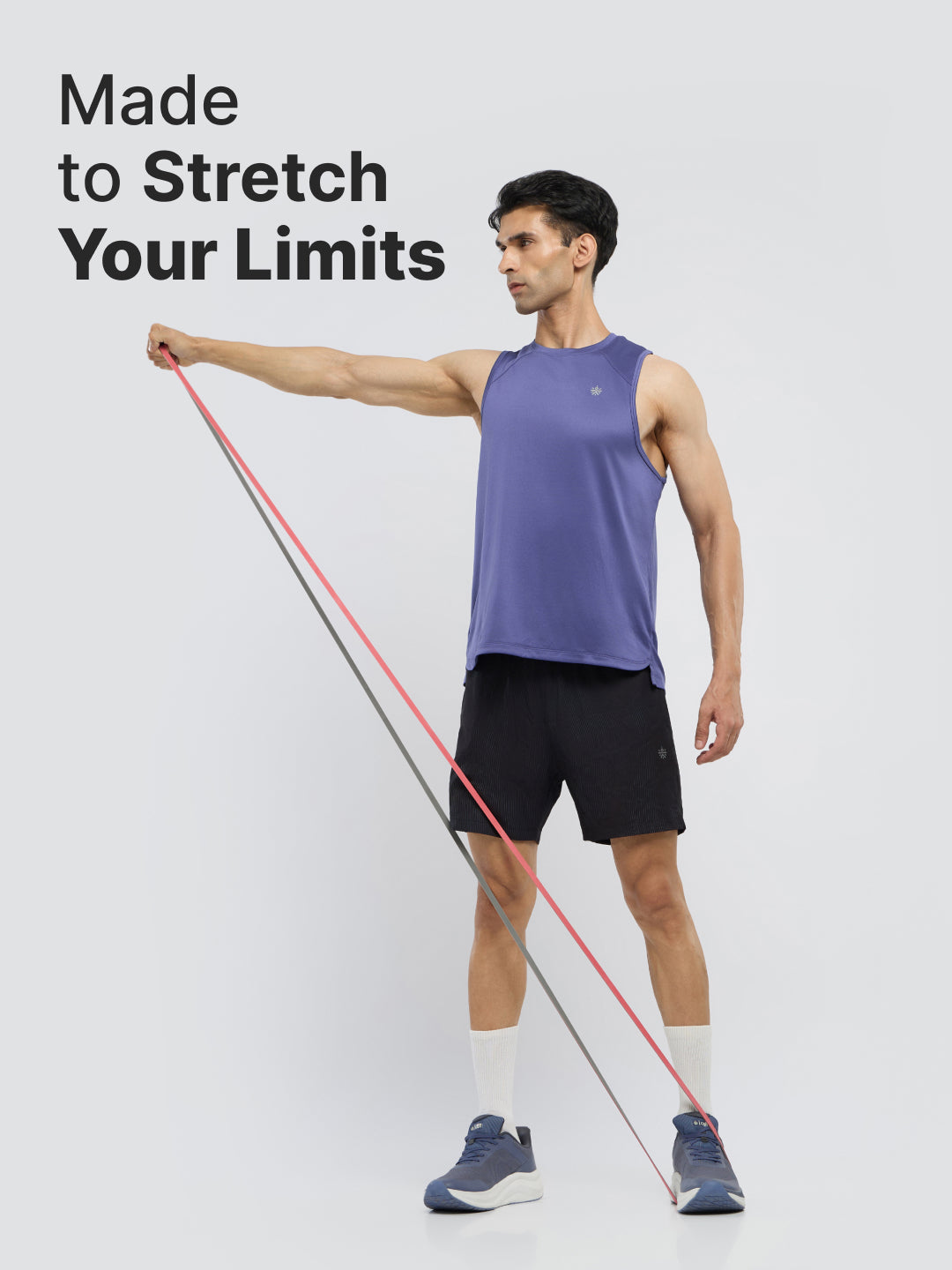 Cult Resistance Band(2.5-30kgs Resistance) for Men and Women