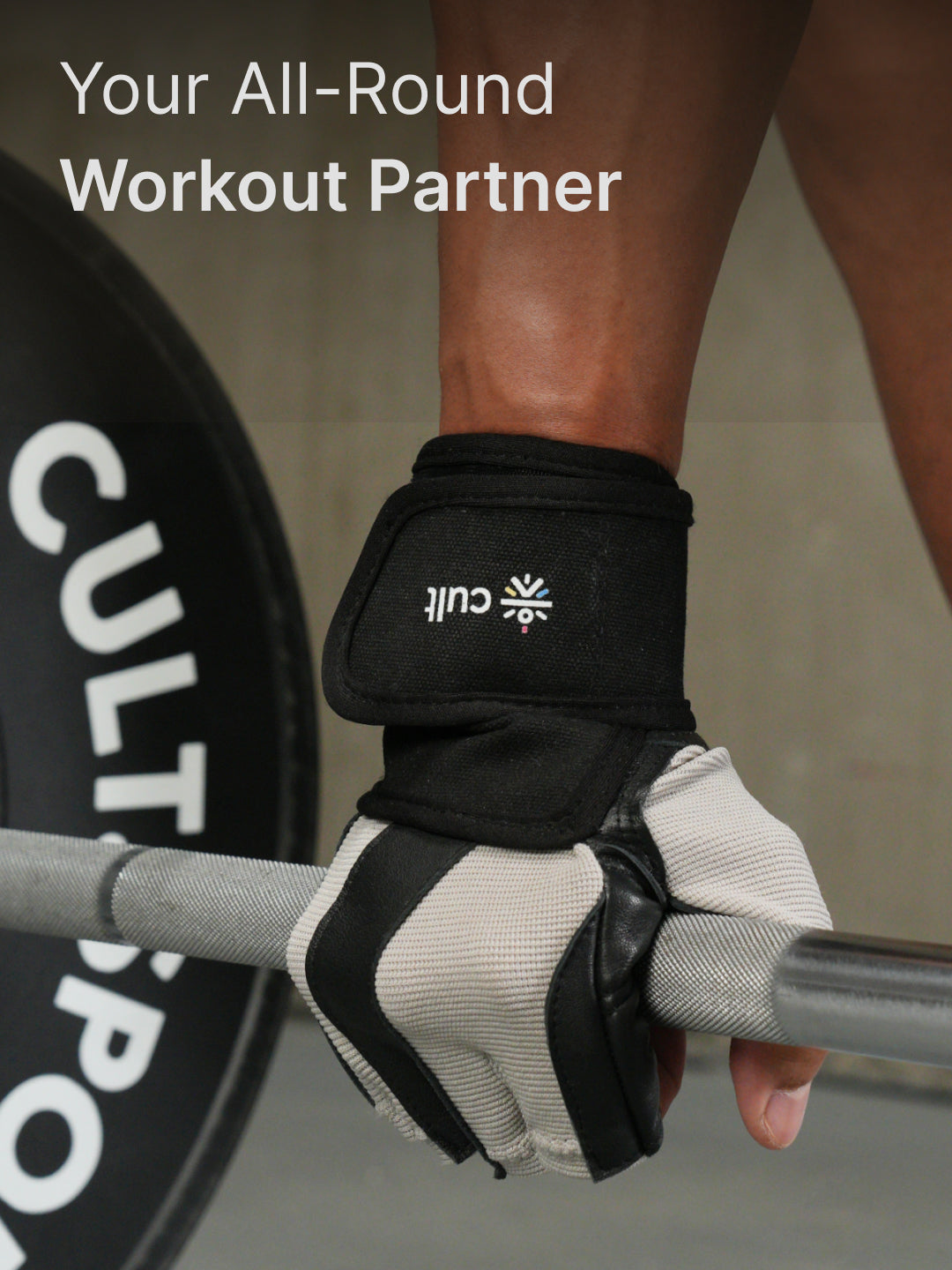 CULT Gym Gloves Premium - Beige