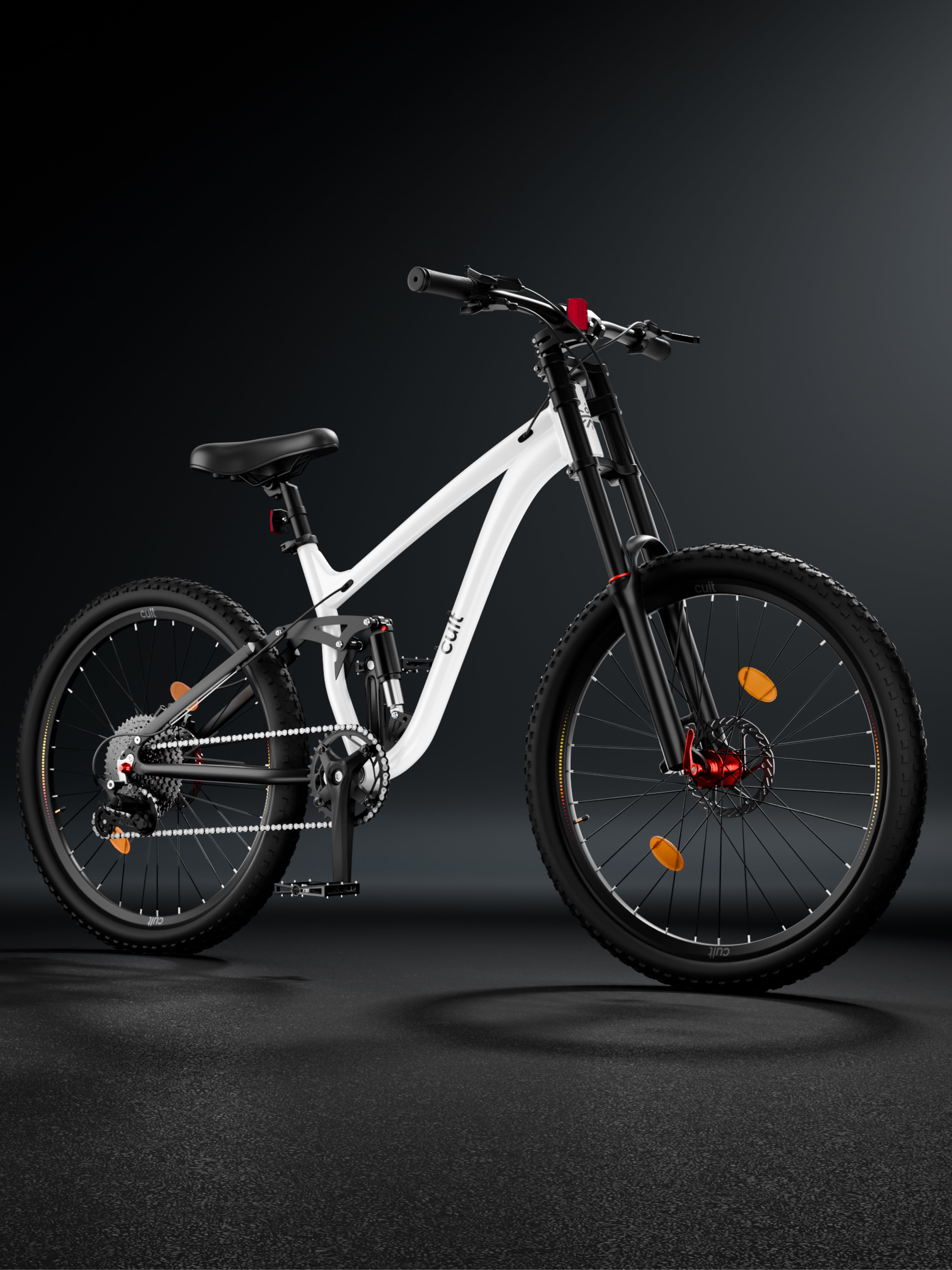 Cult Maverick 27T Mountain Bike | 12-Speed Gear Cycle | WHITE