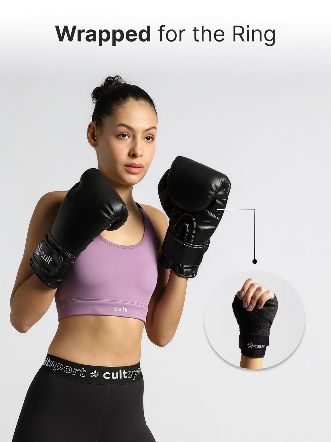 Boxing Hand wrap Black