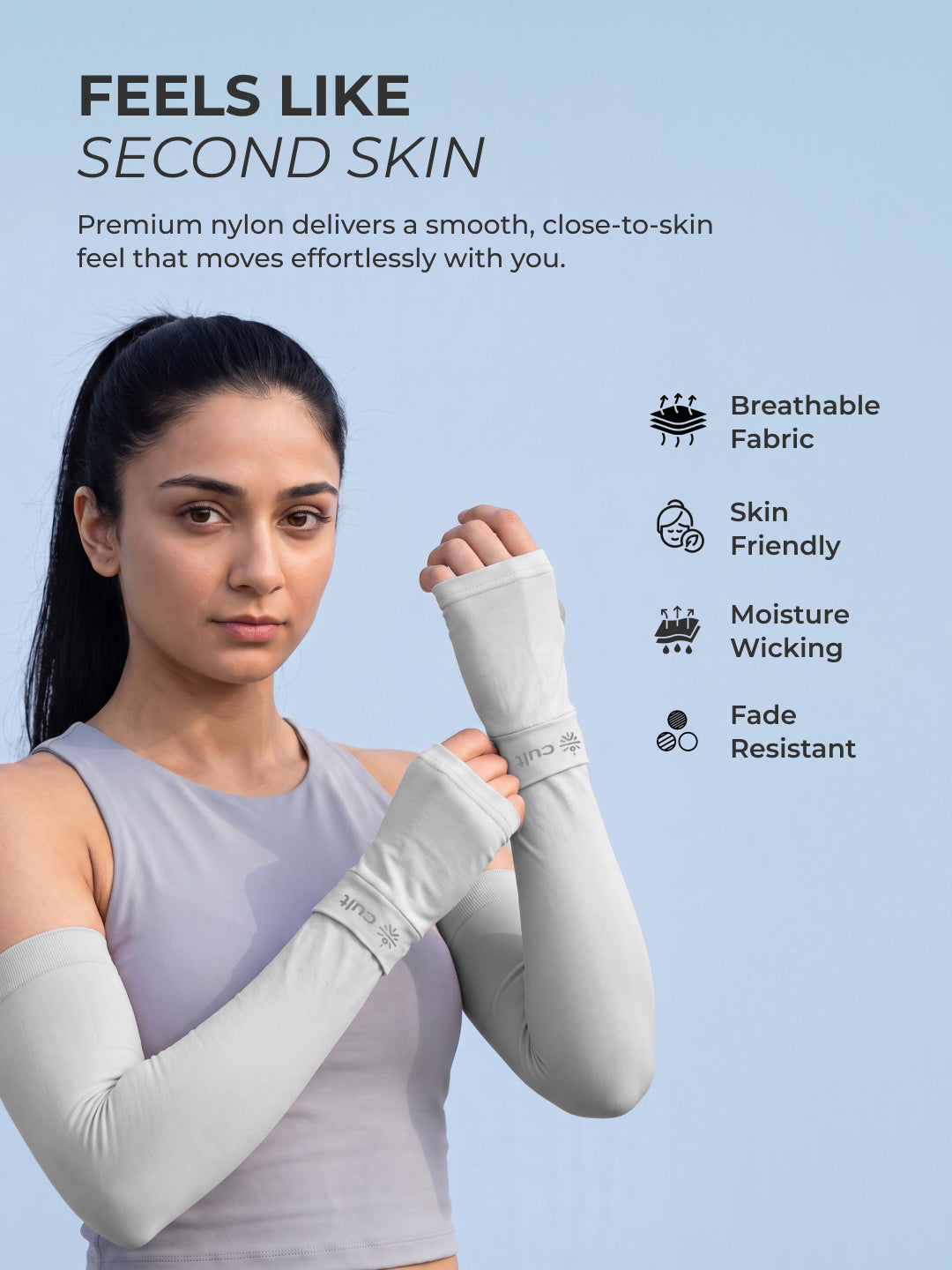 Cult Arm Sleeve Nylon Grey