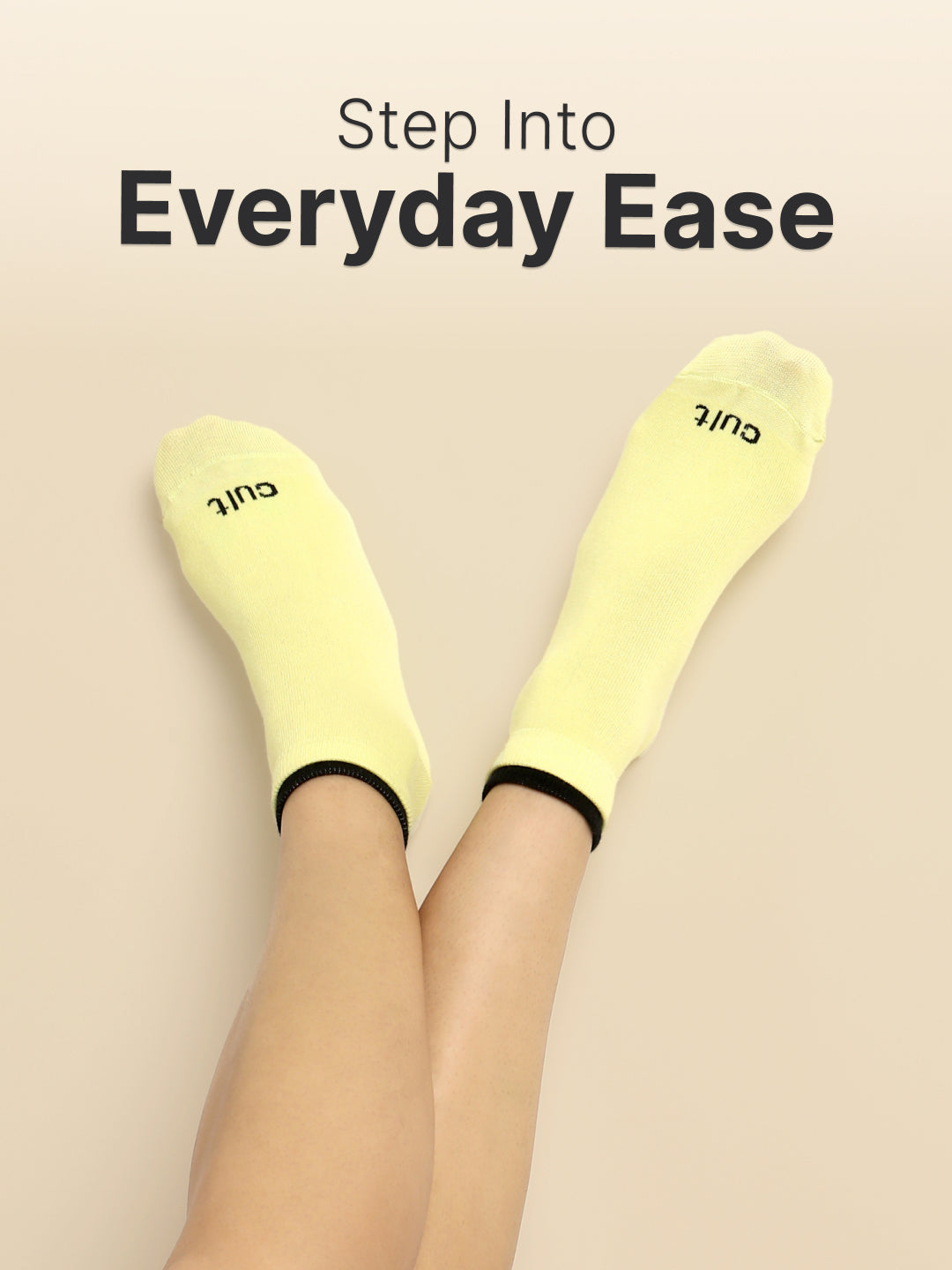 Casual Ankle Length Solid Pack of 3 Smoky Blush,Lime & Pink Socks Women
