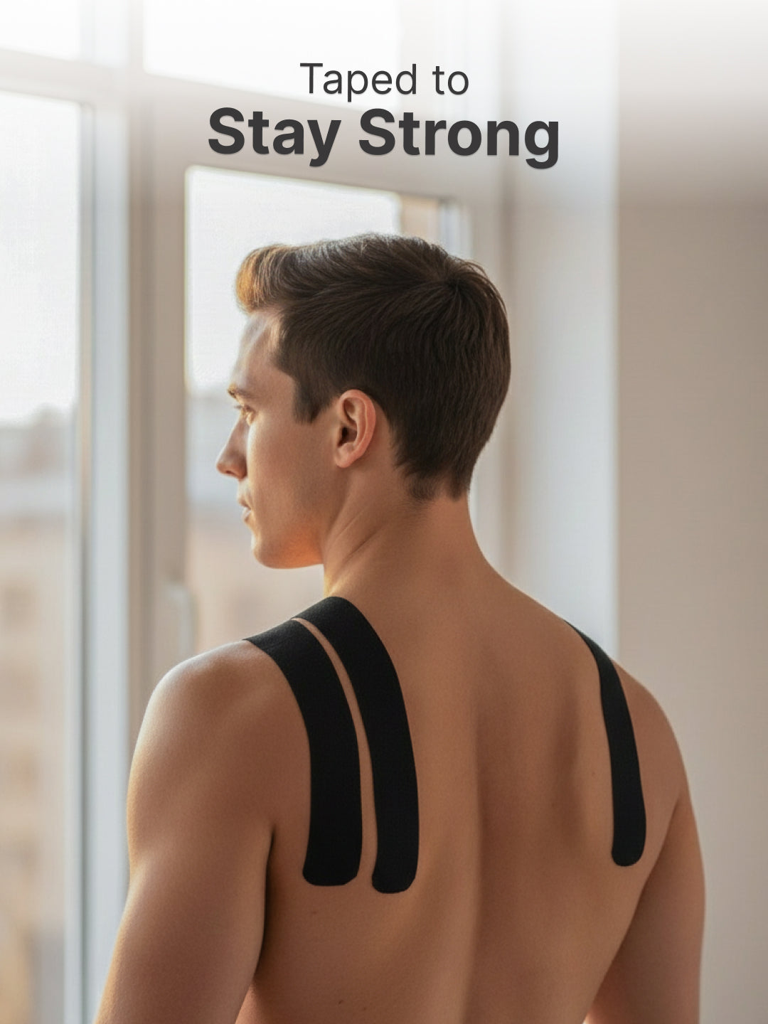 cult Kinesiology Tape Black - Muscle Support & Injury Recovery