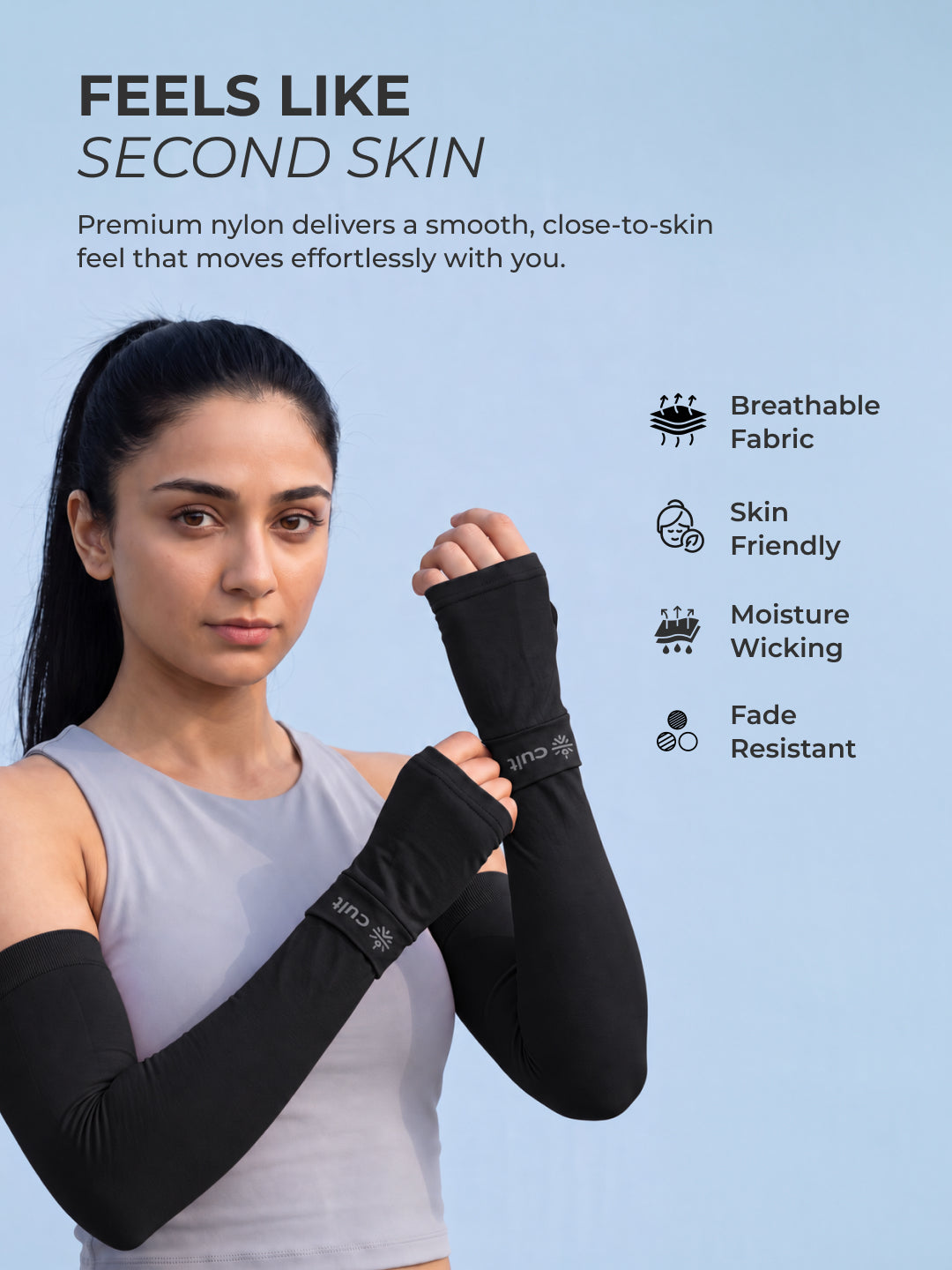 Cult Arm Sleeve Nylon Black
