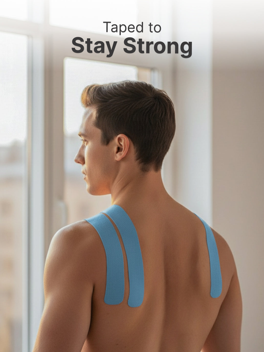 cult Kinesiology Tape Blue - Muscle Support & Injury Recovery