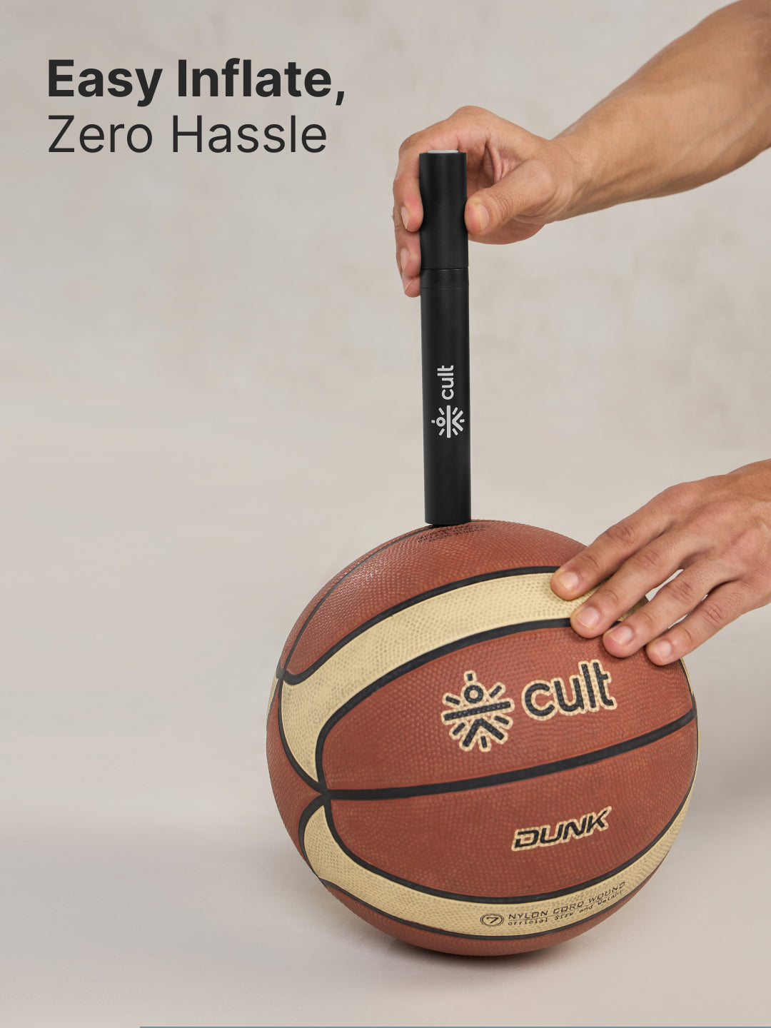 Portable Ball Air Pump Black