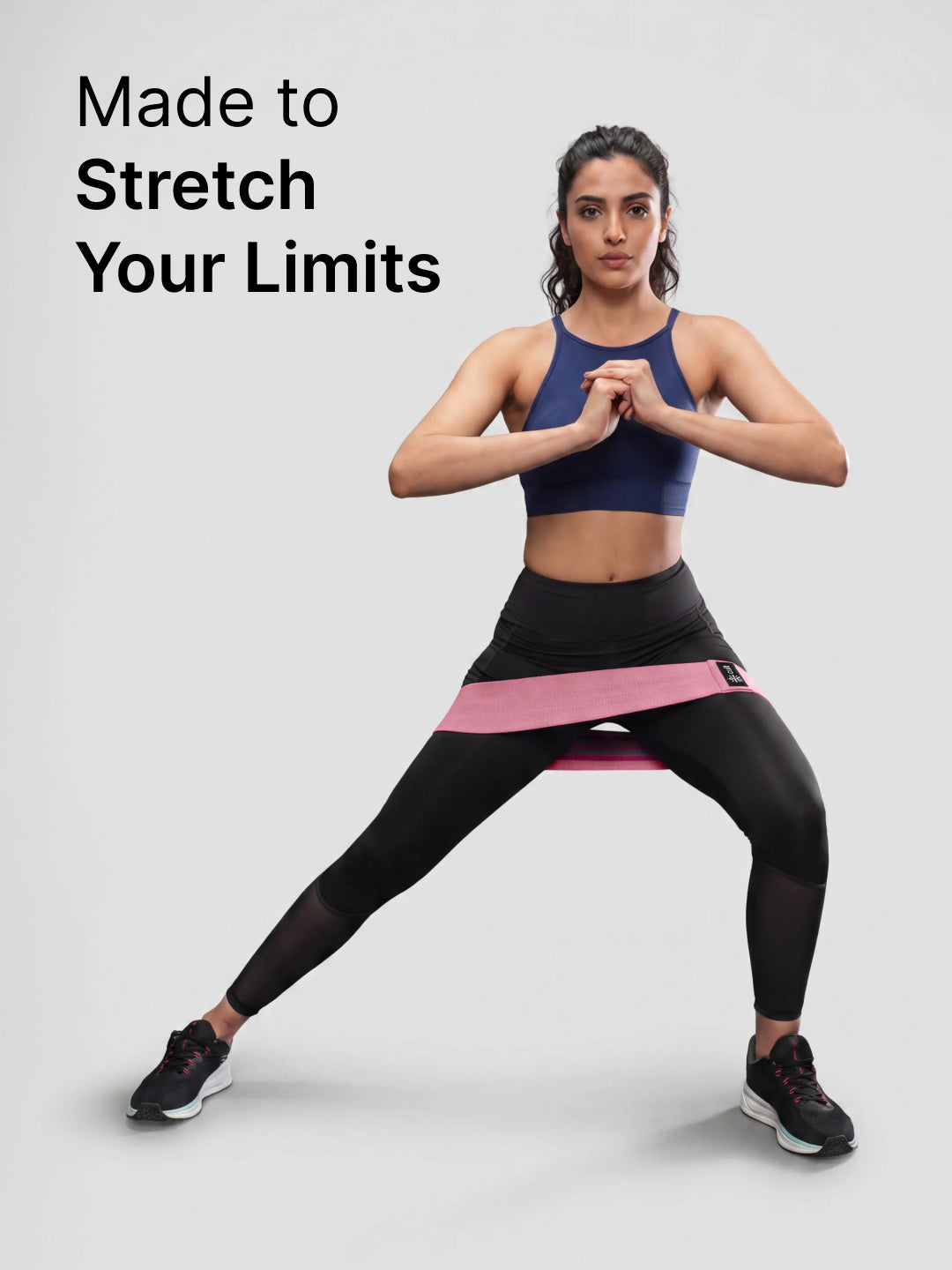 Cult Hip Band Pack of 1 - Workout Band | Light Resistance (14–25 kg) Pink