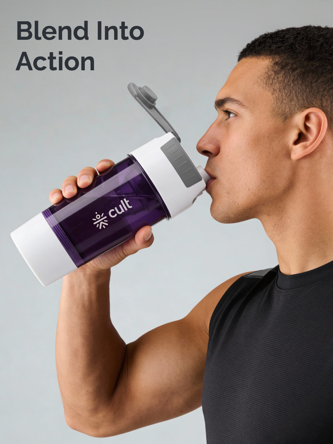 cult Cyclone Shaker 500 ML Purple