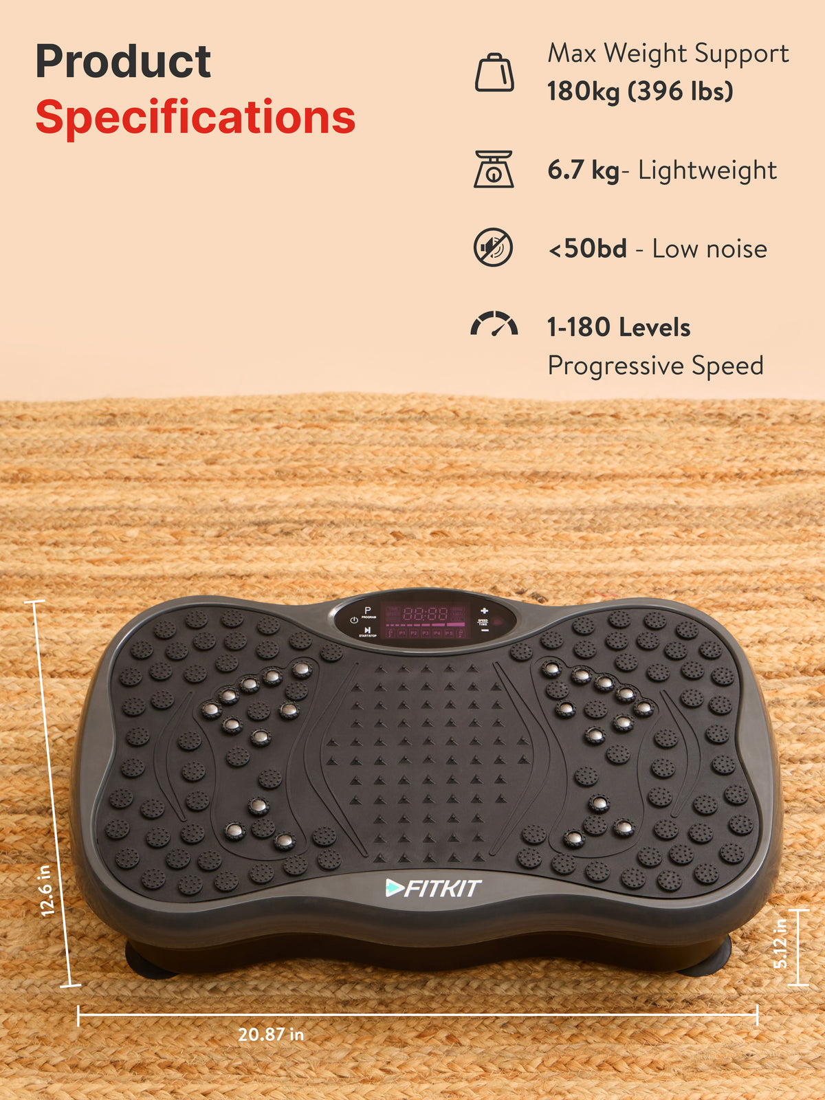 FitkitRecover Vibration Plate Massager