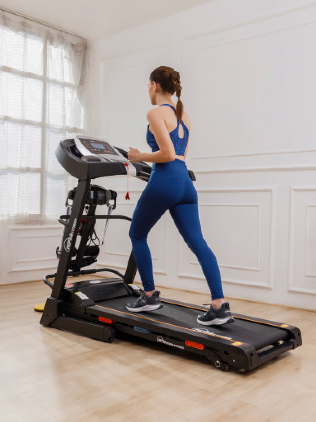 RPM3000 3.5HP DC Treadmill | 3-level Manual-Incline & Massager | Max Weight-110kg | Max Speed-14kmph (with 6 months extended warranty)