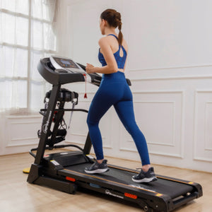 RPM3000 3.5HP DC Treadmill | 3-level Manual-Incline & Massager | Max Weight-110kg | Max Speed-14kmph (with 6 months extended warranty)