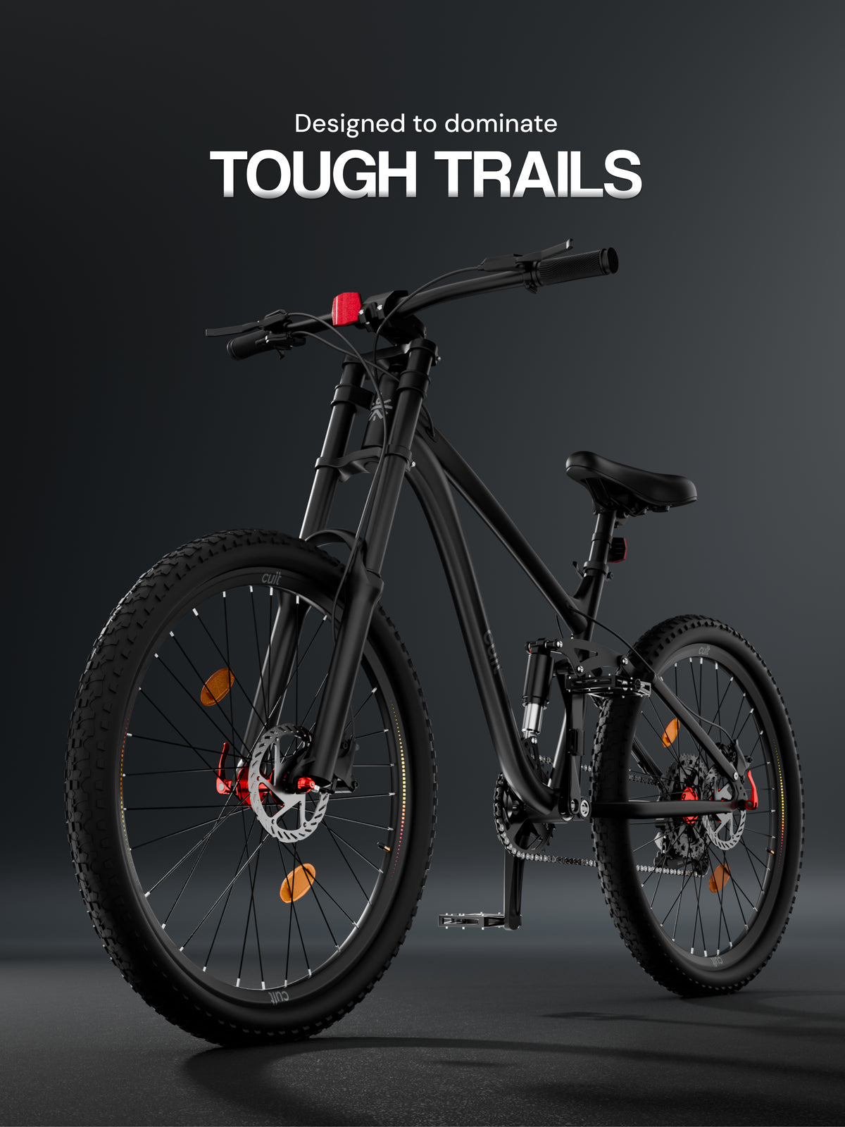 Cult Maverick 27T Mountain Bike | 12-Speed Gear Cycle | BLACK