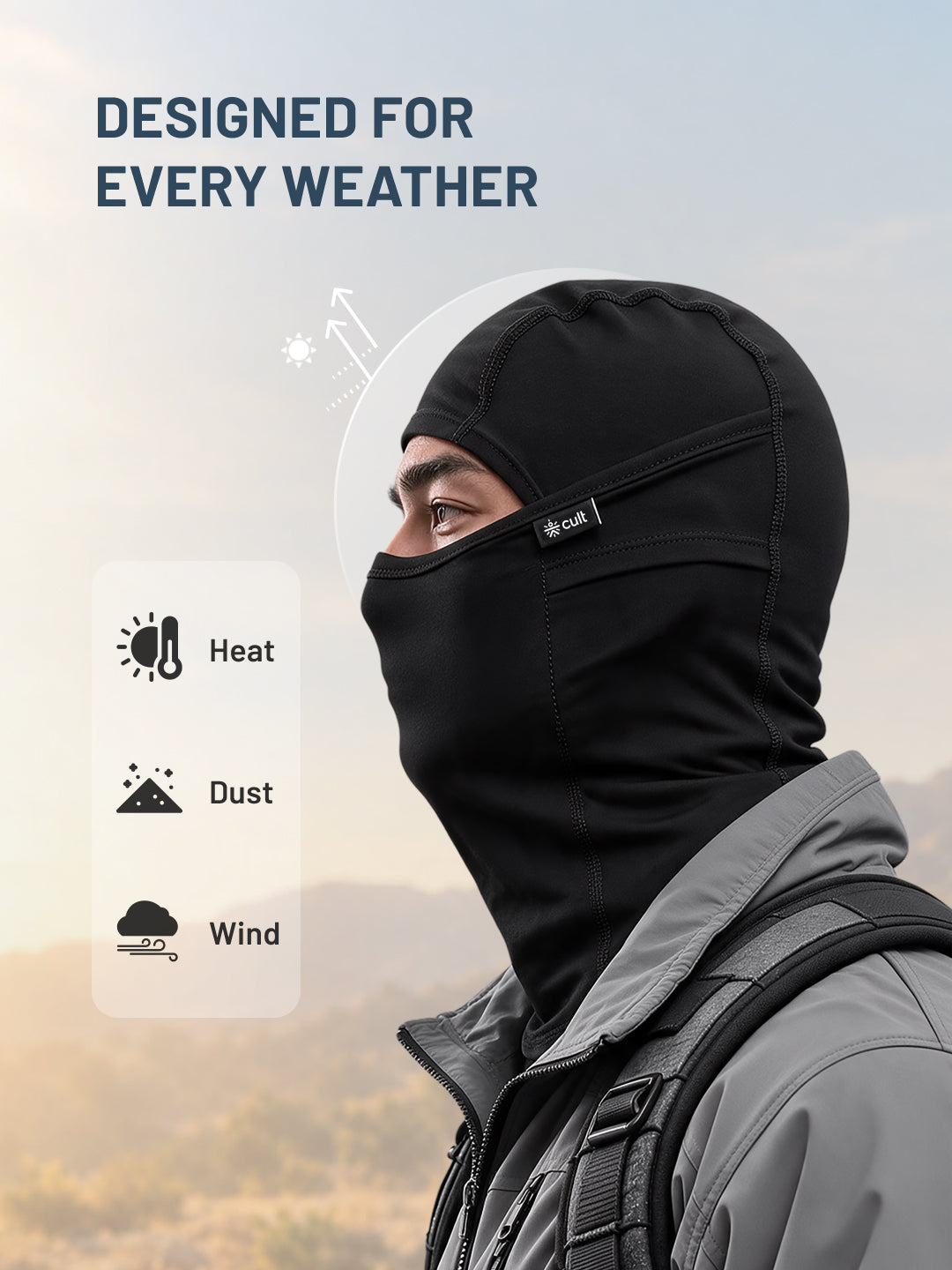 Cult Balaclava Basic Black