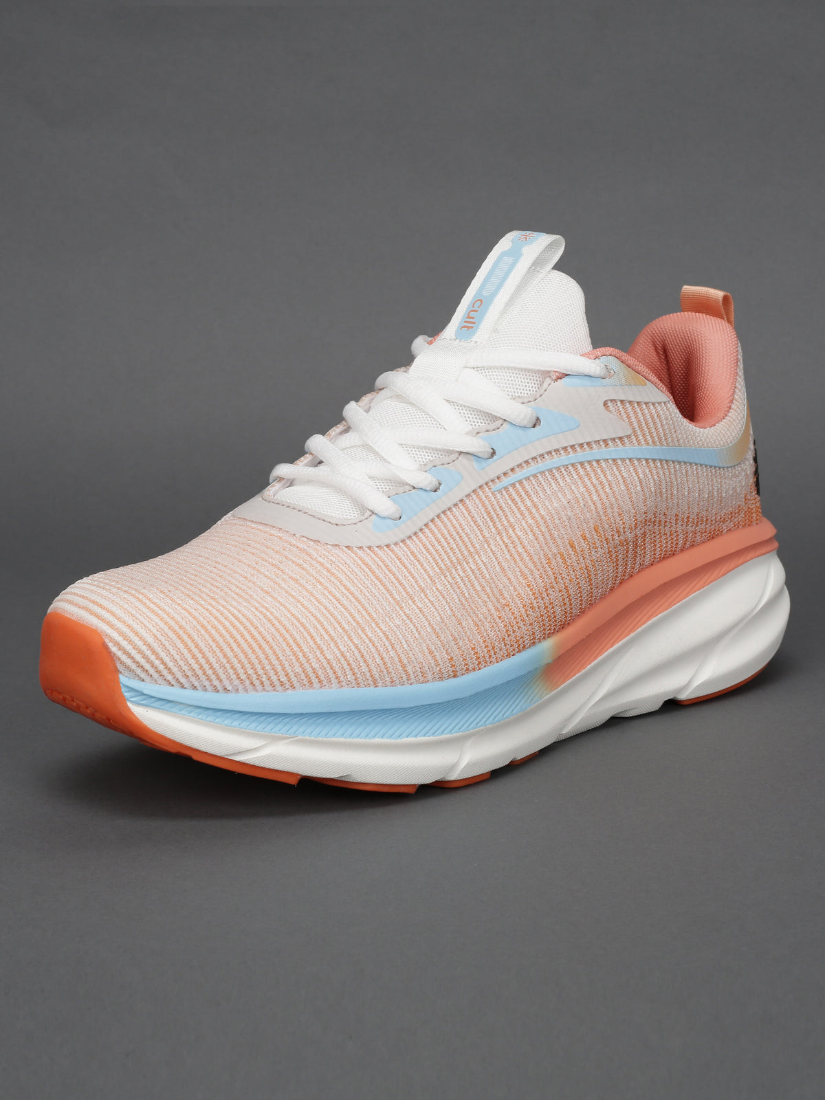 cult Men's Flytor Running Shoes - L. Peach/Ice Blue