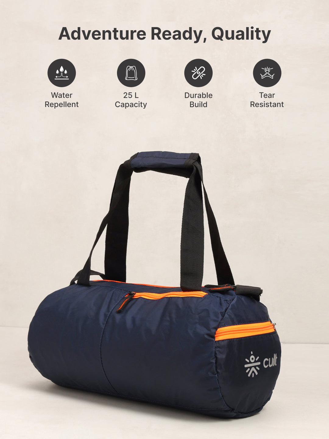 Foldable Gym Bag 20L - Navy