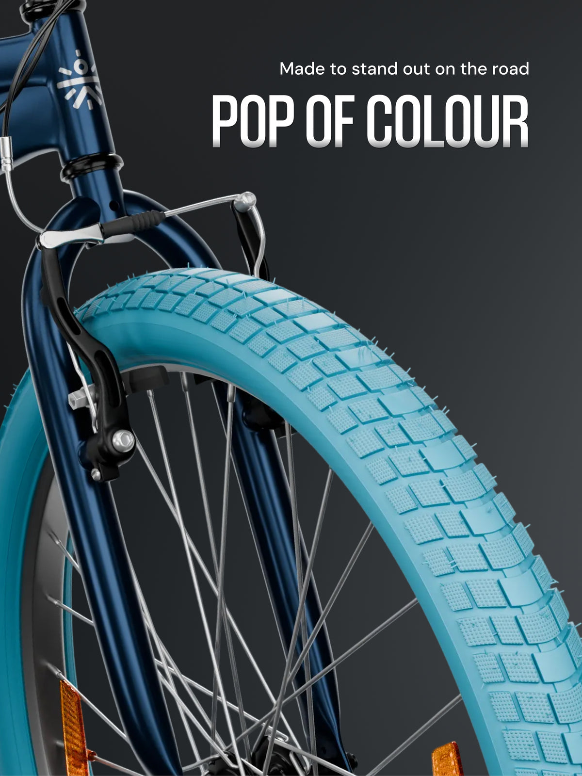 Cult TRAILRIDER 26T Single Speed Mountain Bike, Blue