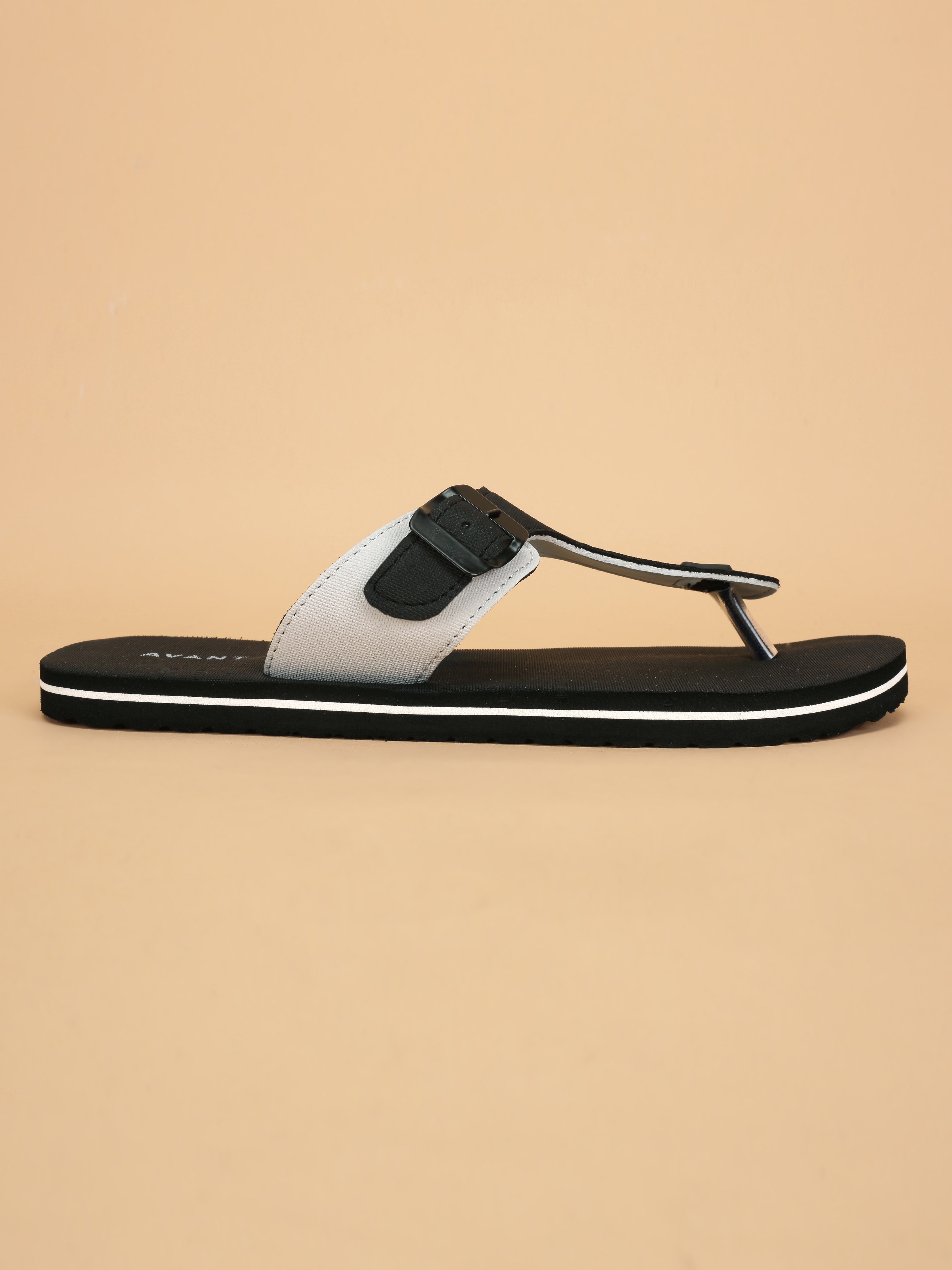 Avant Men's FusionGrip Flip Flops - Black/White