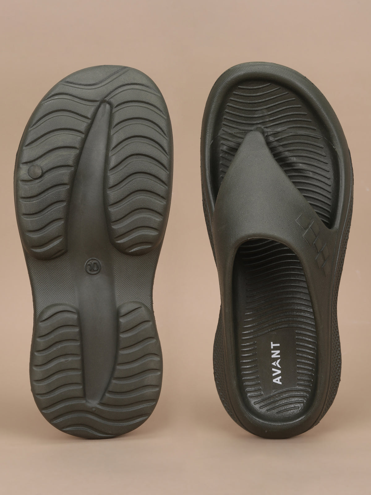 Avant Men's TraqX Sliders - Olive
