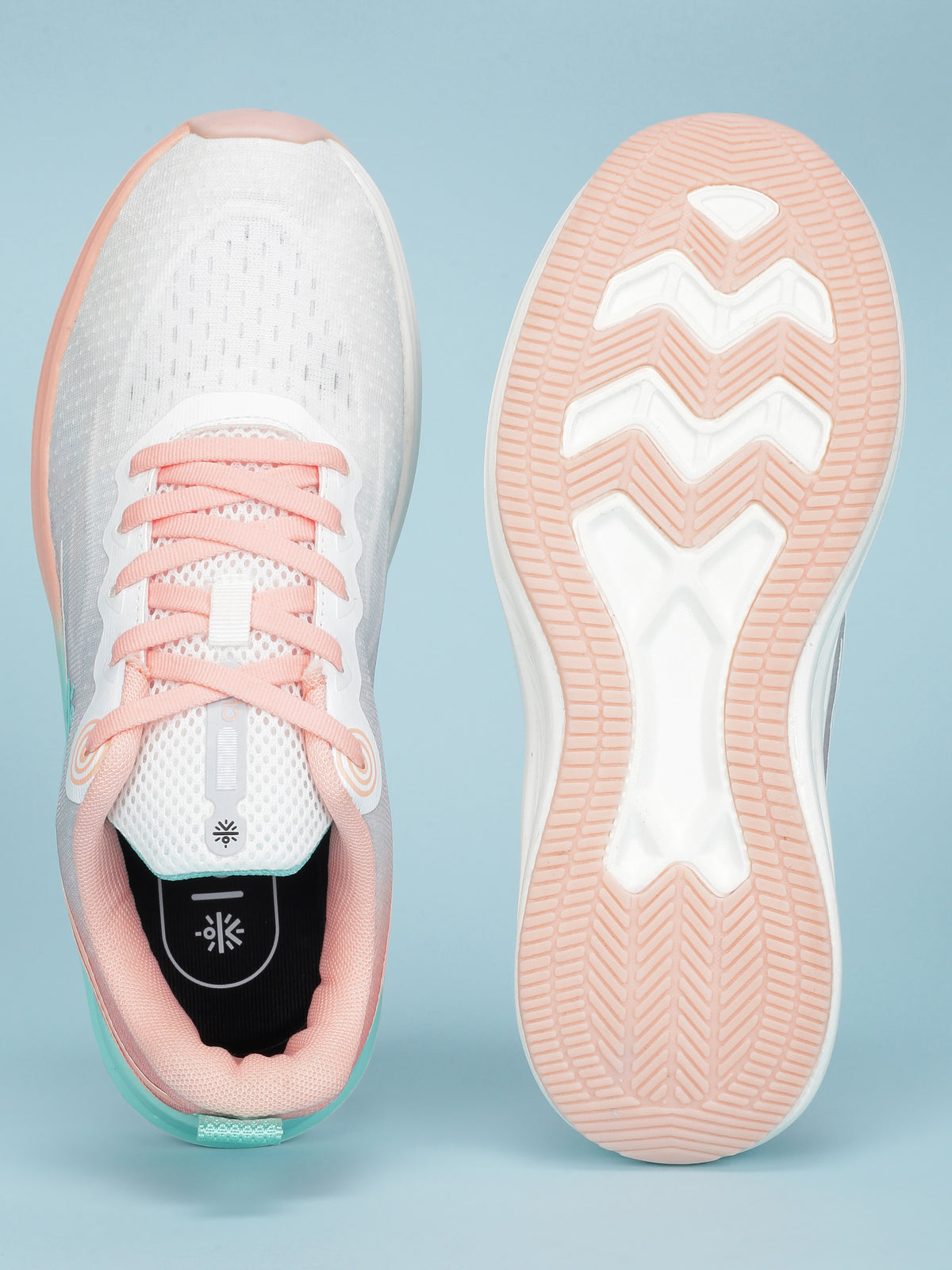 cult Women's Dynex Running Shoes - White/Peach