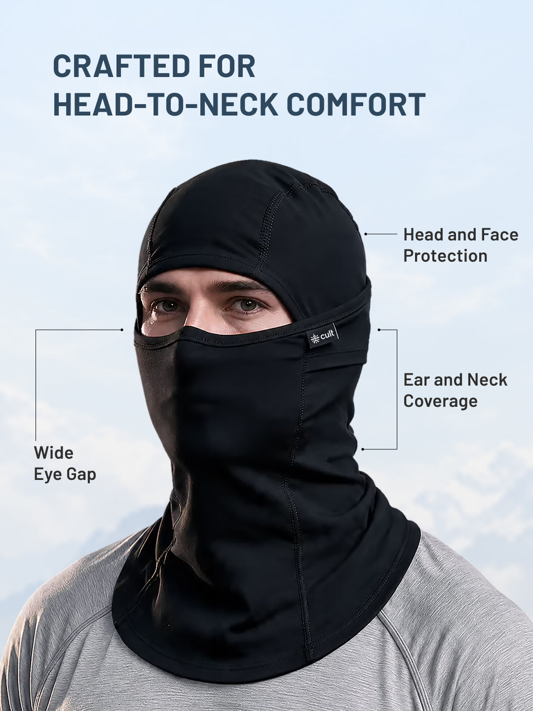 Cult Balaclava Basic Black