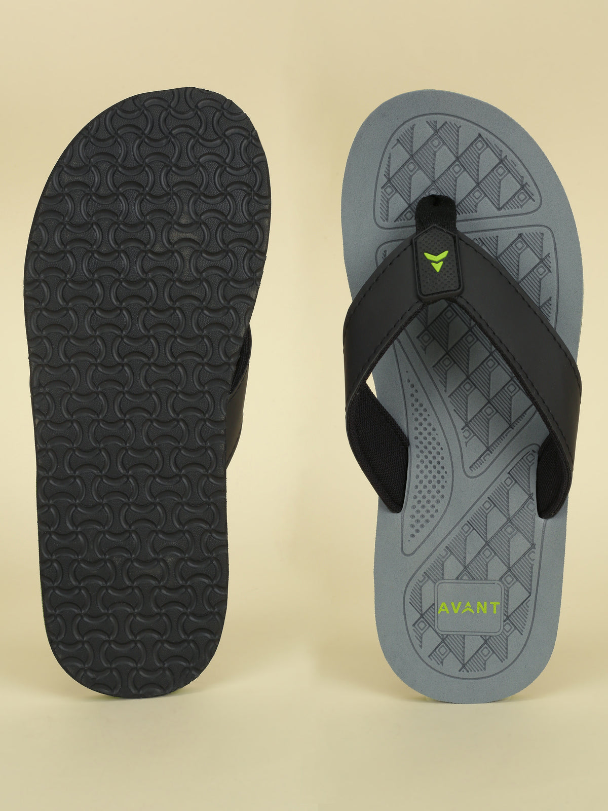 Avant Men's Milo Flip Flops - Grey