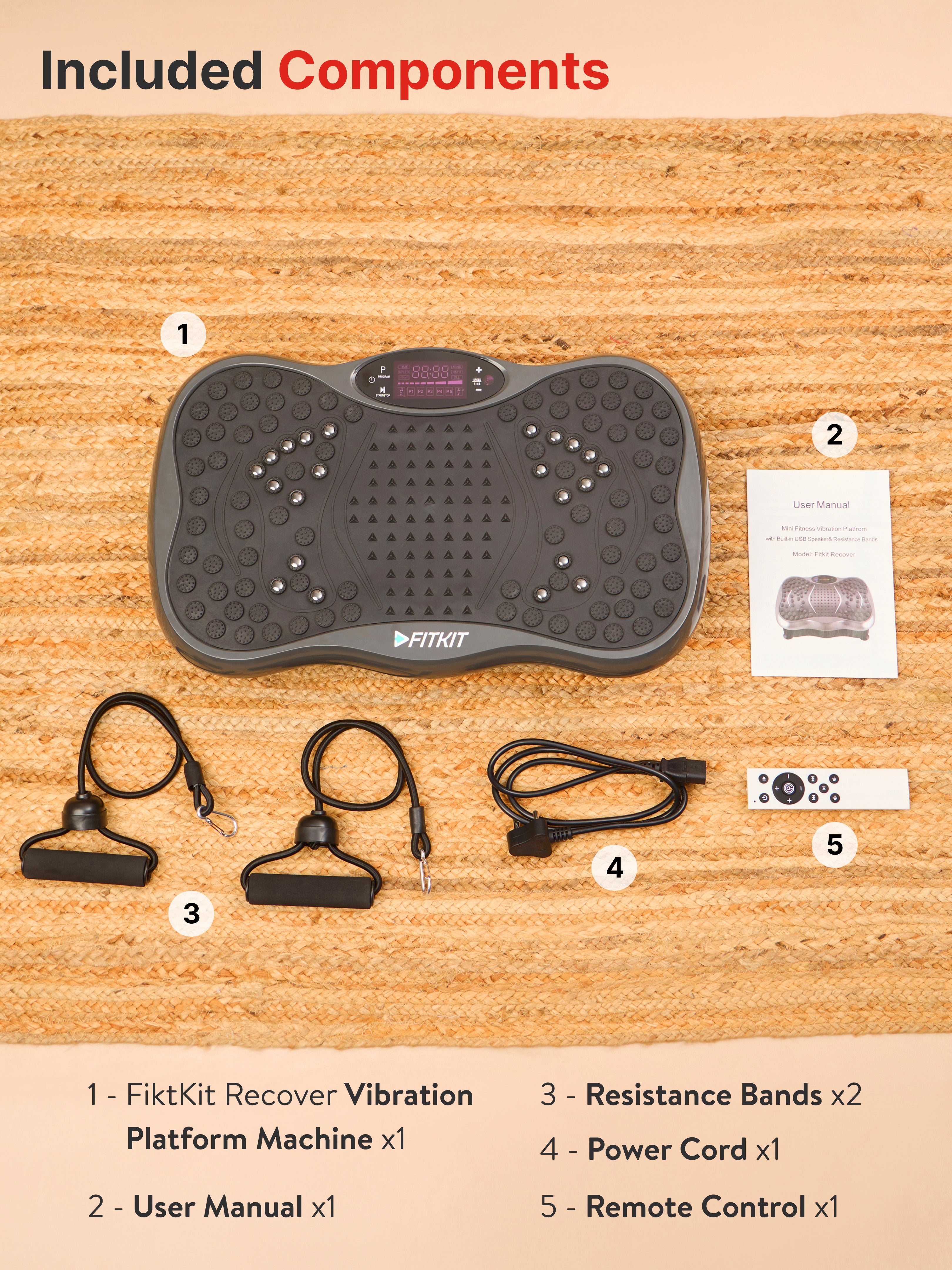 FitkitRecover Vibration Plate Massager