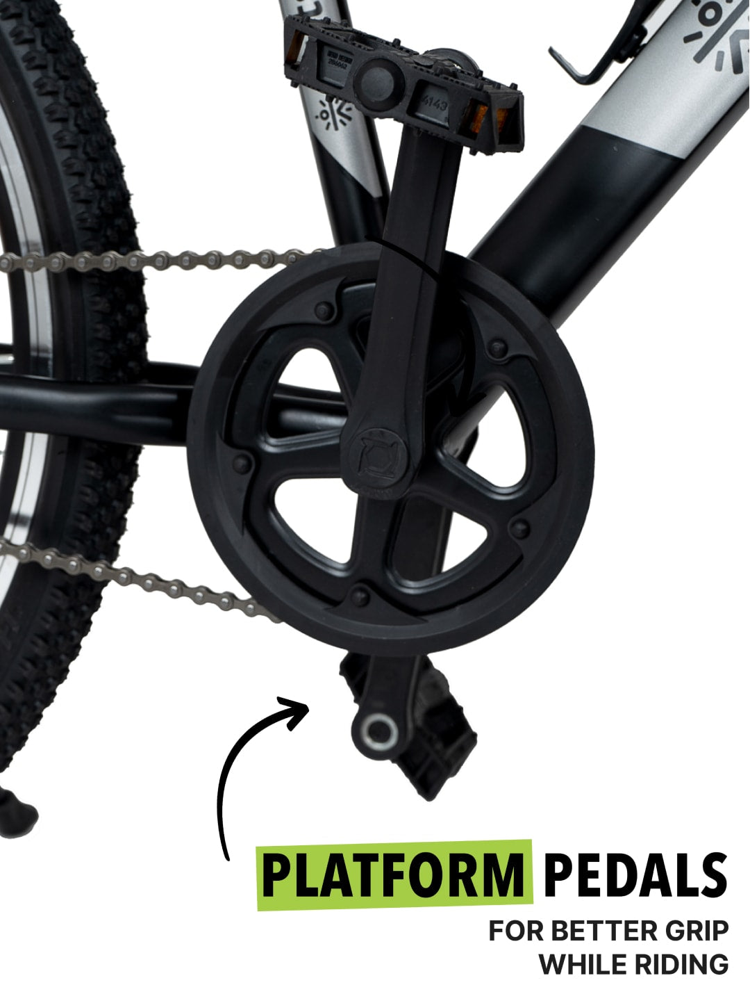 Dauntless27.5Black Steel Single Speed 27.5 inch Mountain Cycle, Front Suspension, Double Wall Rim Free Trainer Sessions, Cycling Event