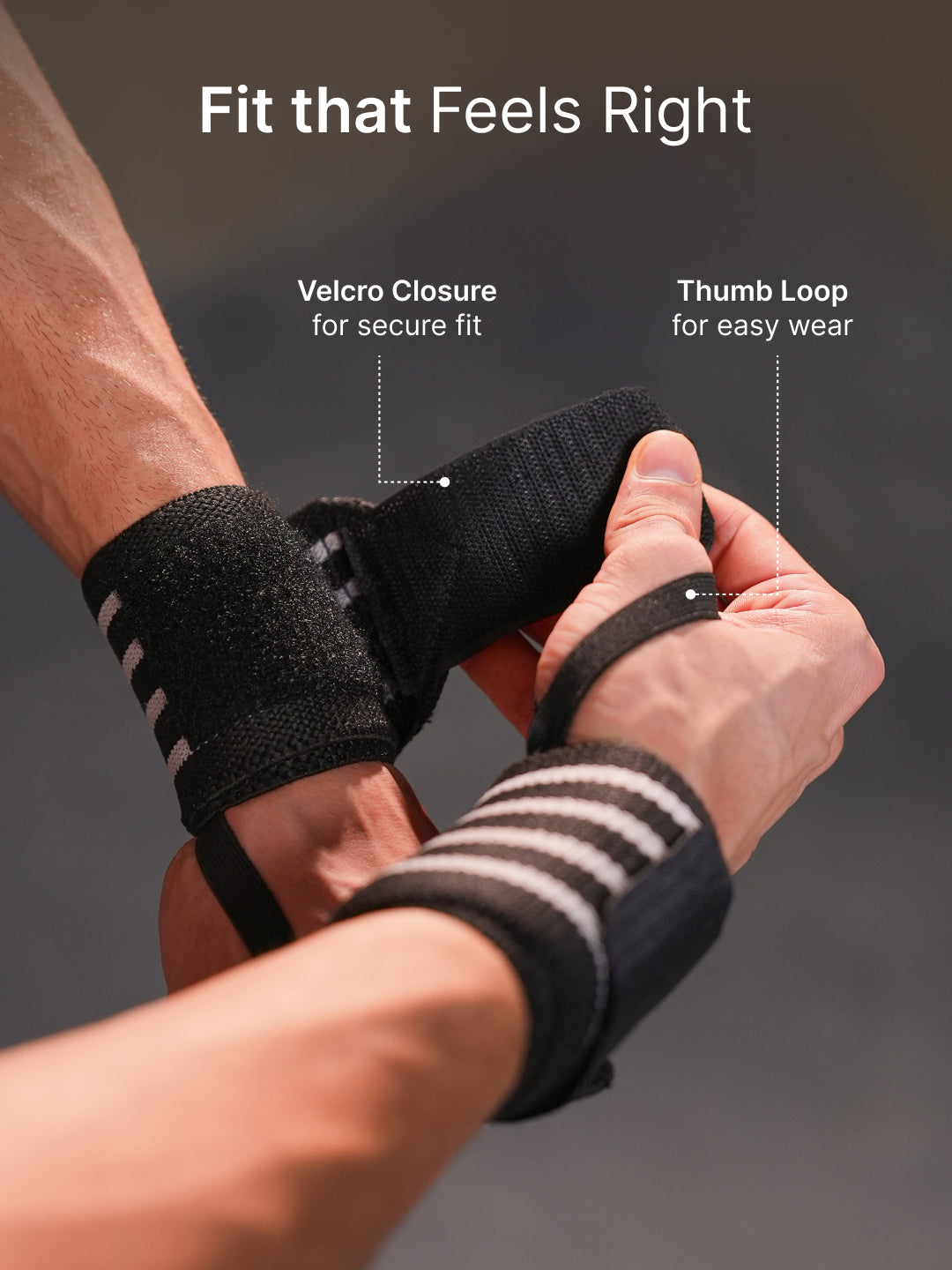 cult Neo Wrist Wrap 19" Black
