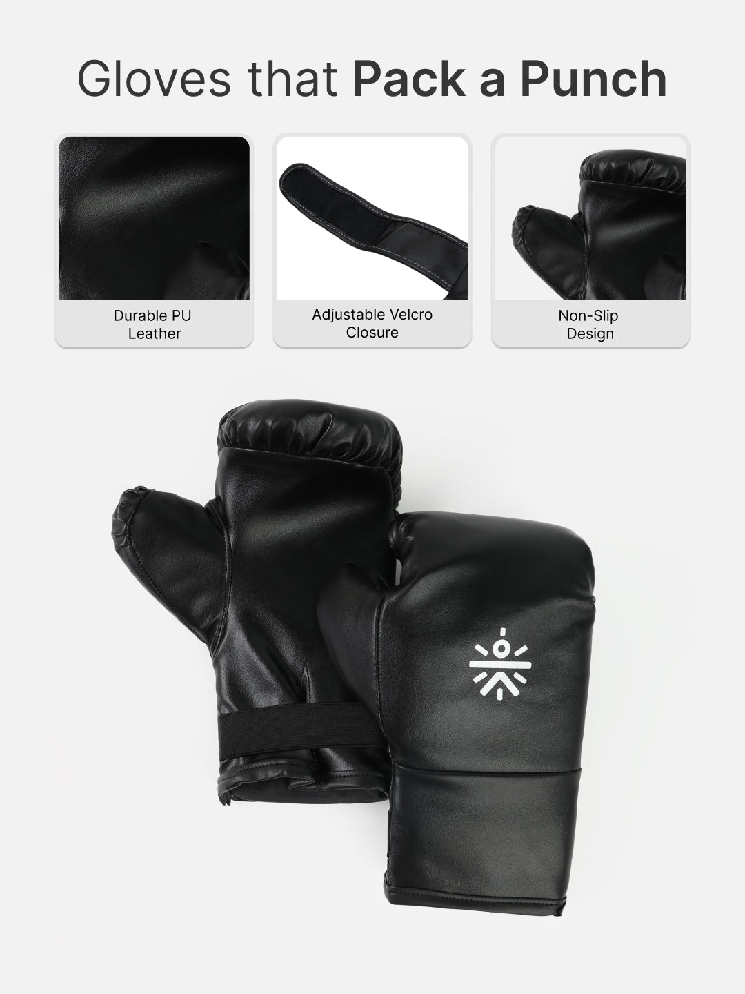 cult Kids Boxing Kit - Punching bag, Boxing Gloves and Head gear Orange