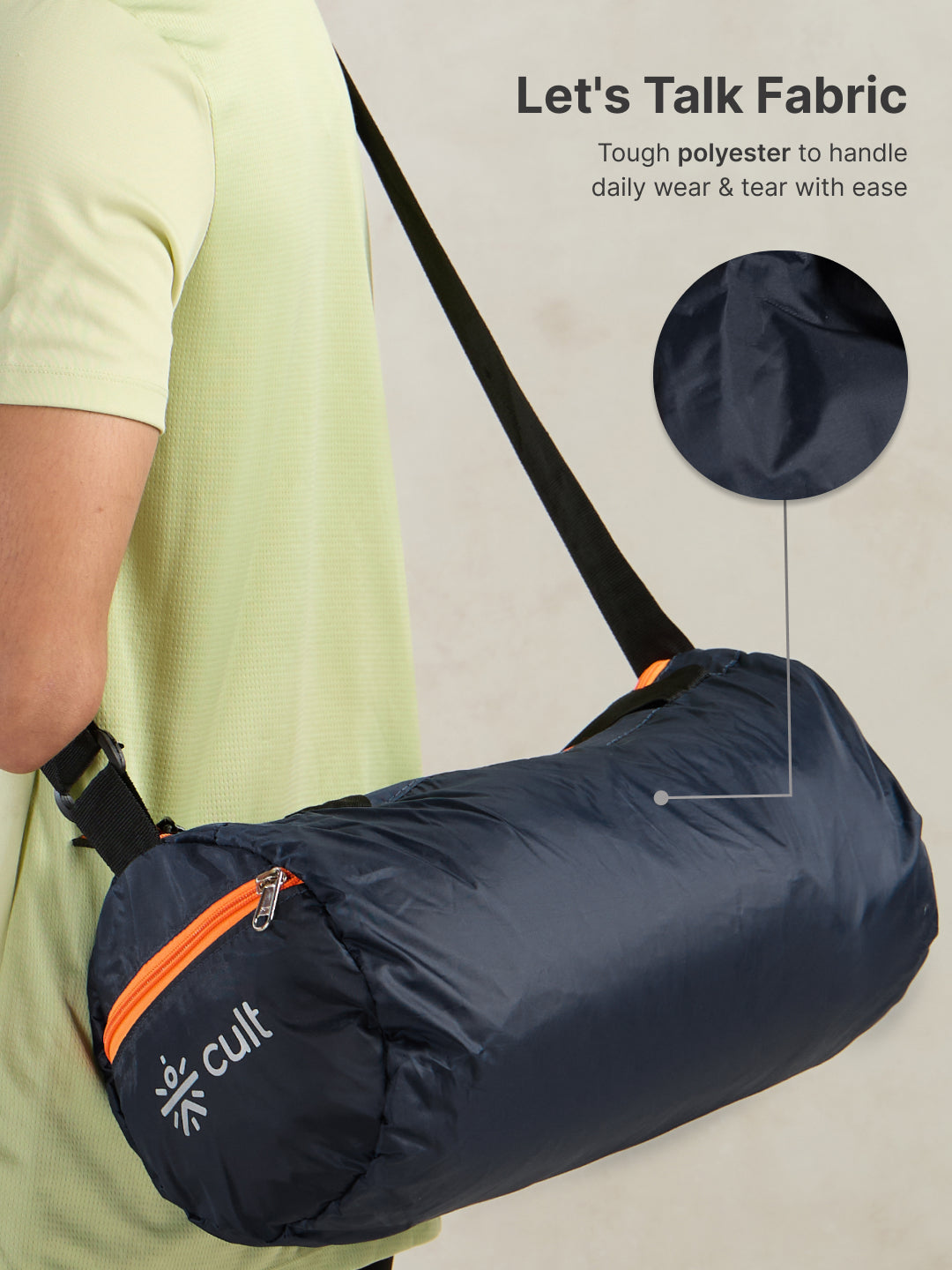 Foldable Gym Bag 20L - Navy