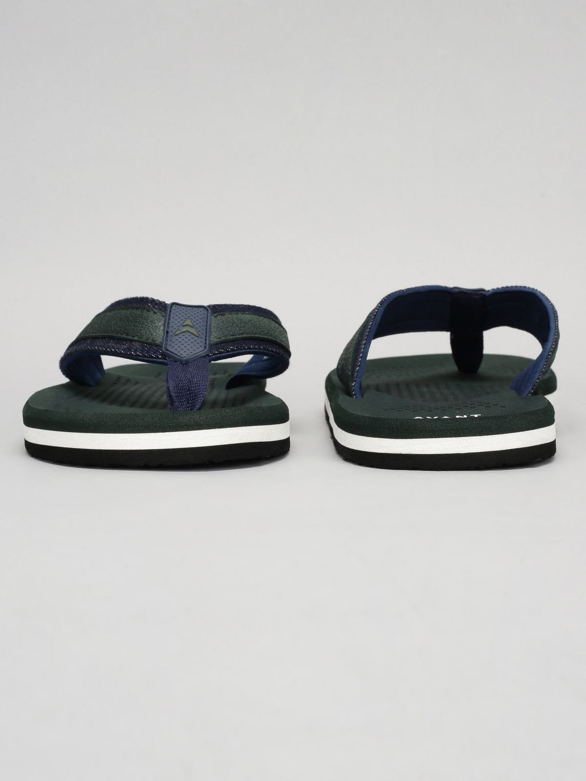 Avant Men's Brook Flip Flops - Green/Navy
