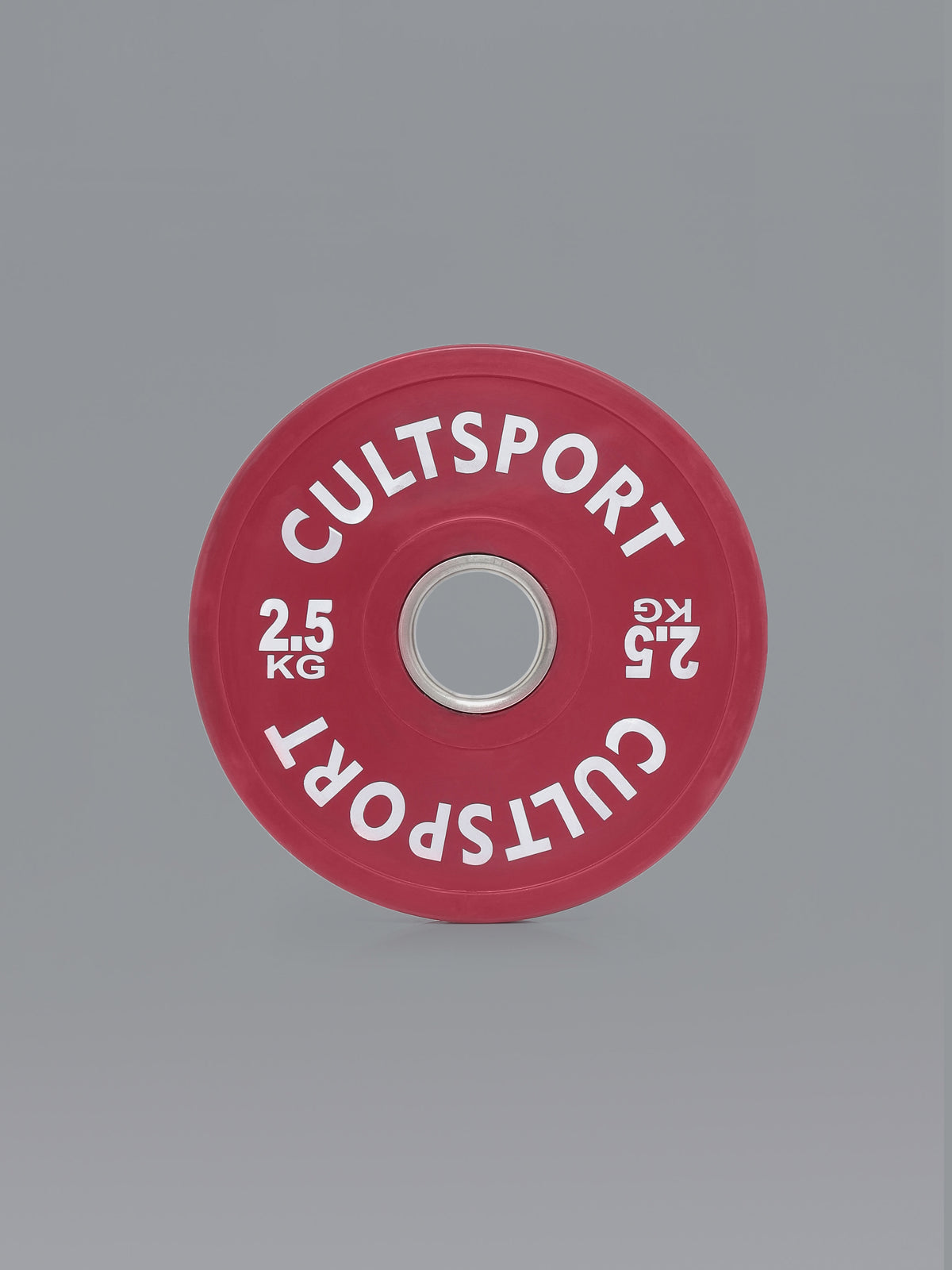2.5kg Pack of 4 Colour Bumper Plate with rubber coating