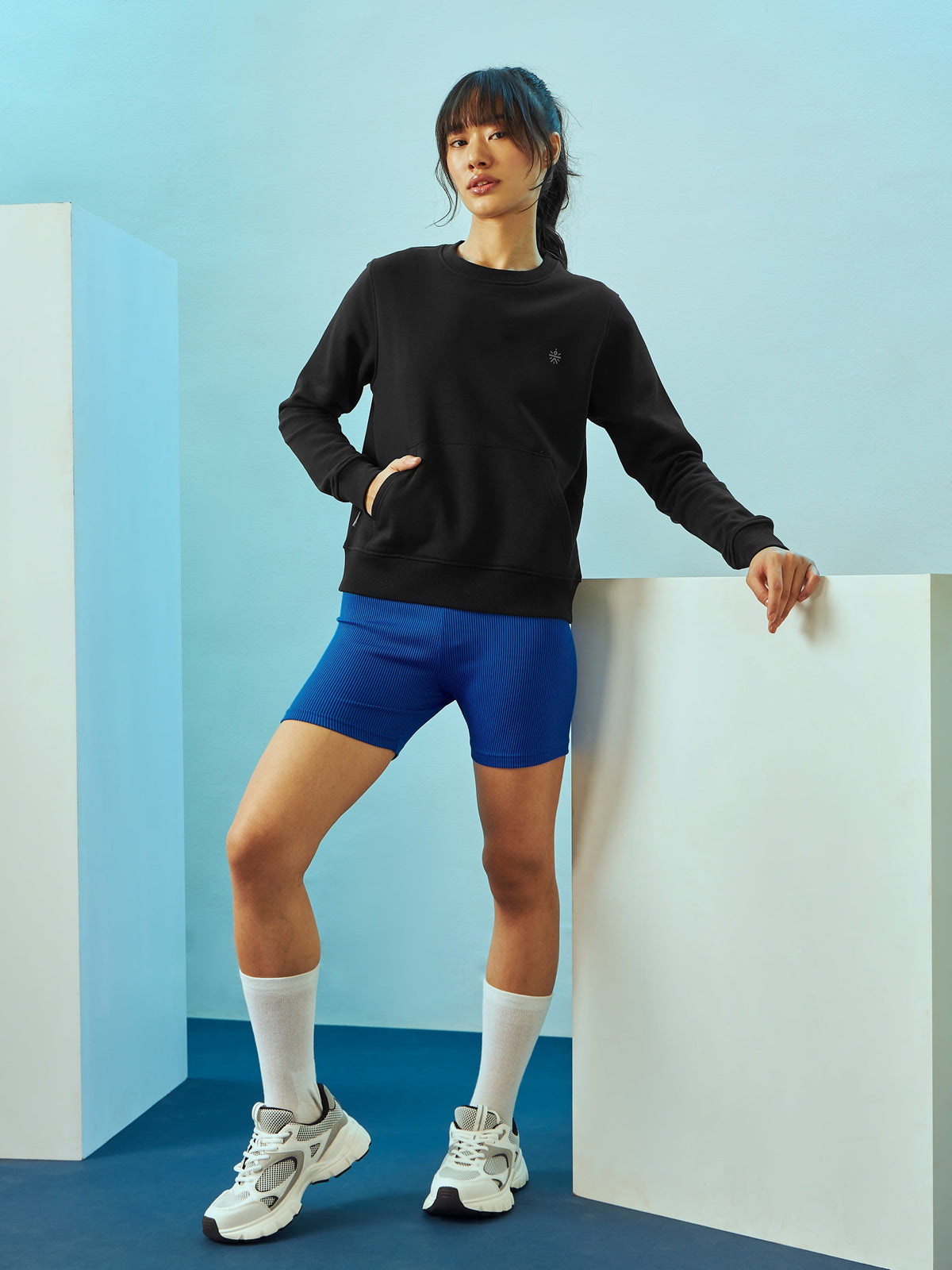 Sweatshirt with Kangaroo Pocket