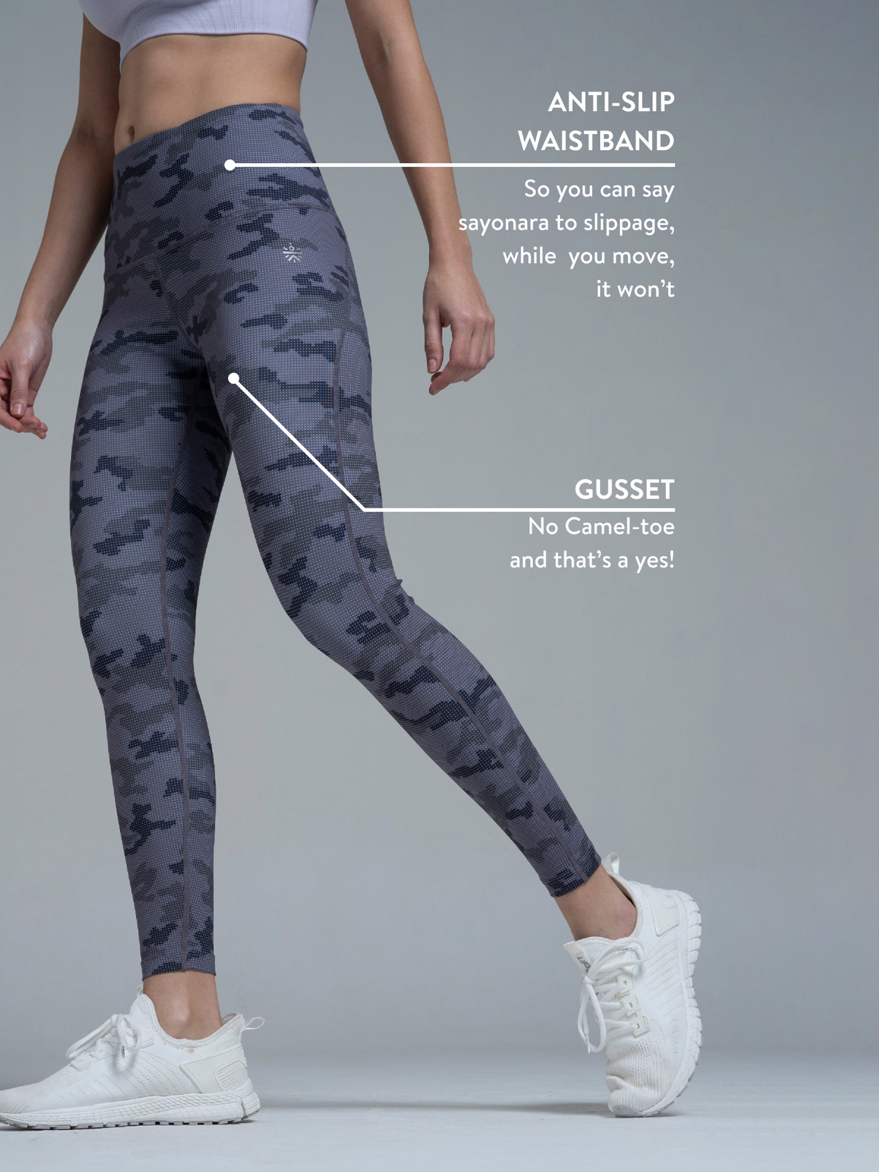 AbsoluteFit Camo Print Tights