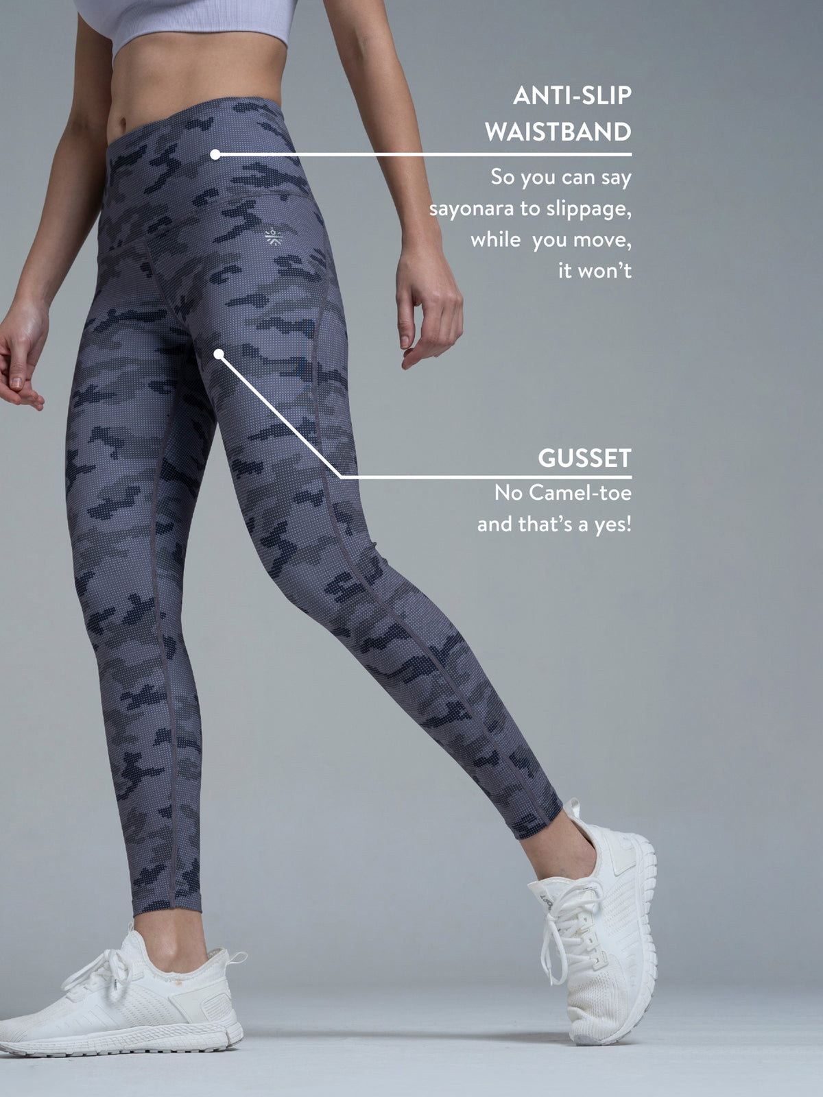 AbsoluteFit Camo Print Tights