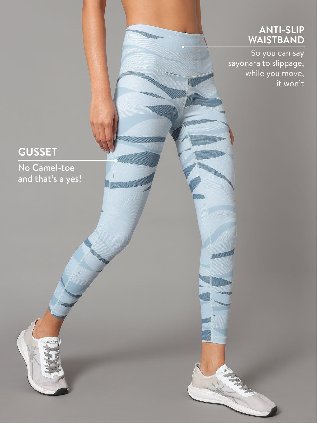 AbsoluteFit Abstract Print Tights