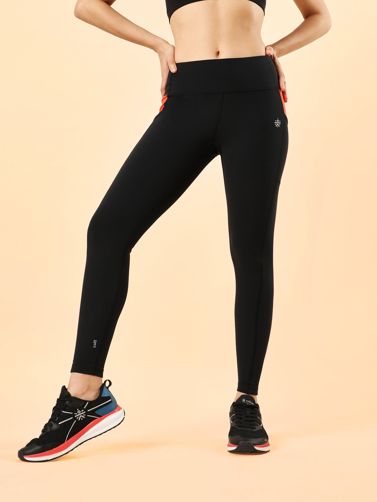 AbsoluteFit Neon Pop Leggings with side pockets