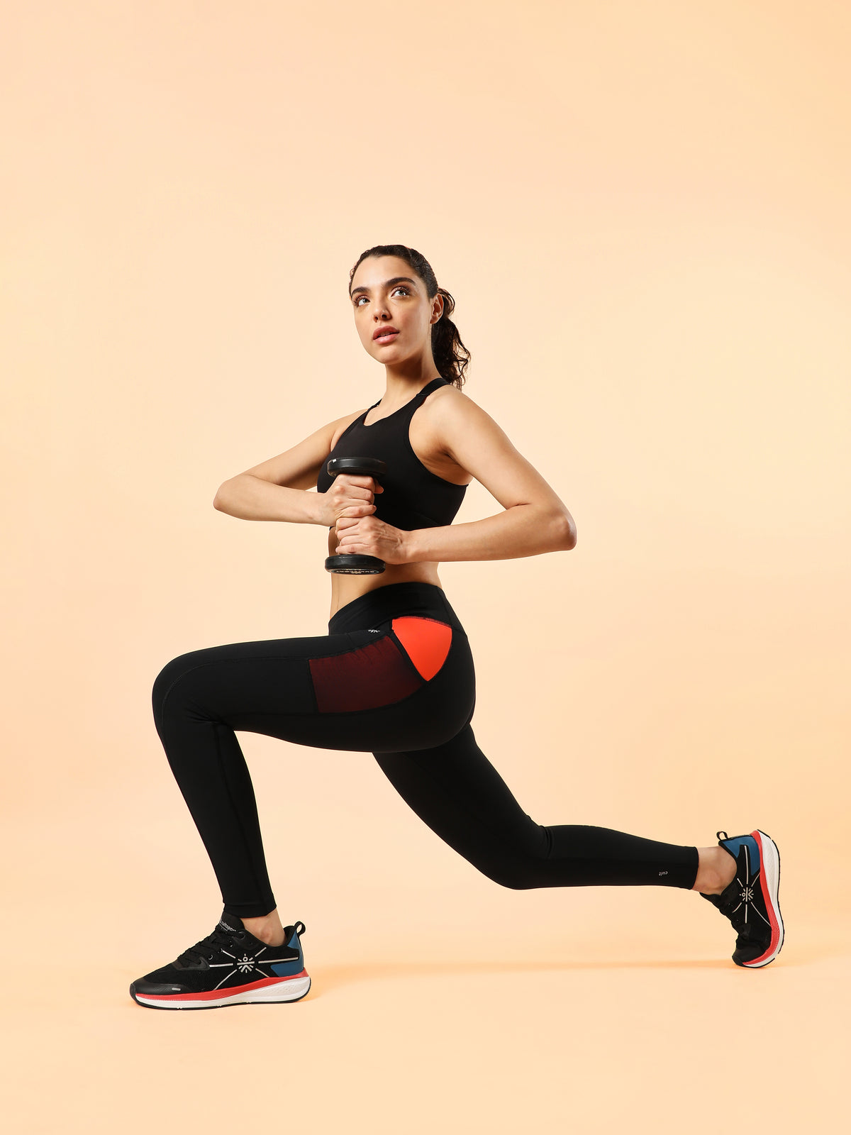 AbsoluteFit Neon Pop Leggings with side pockets