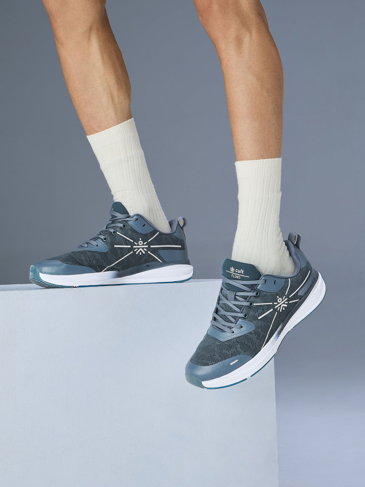 cult Flomo Men Running Shoes - Dark Blue