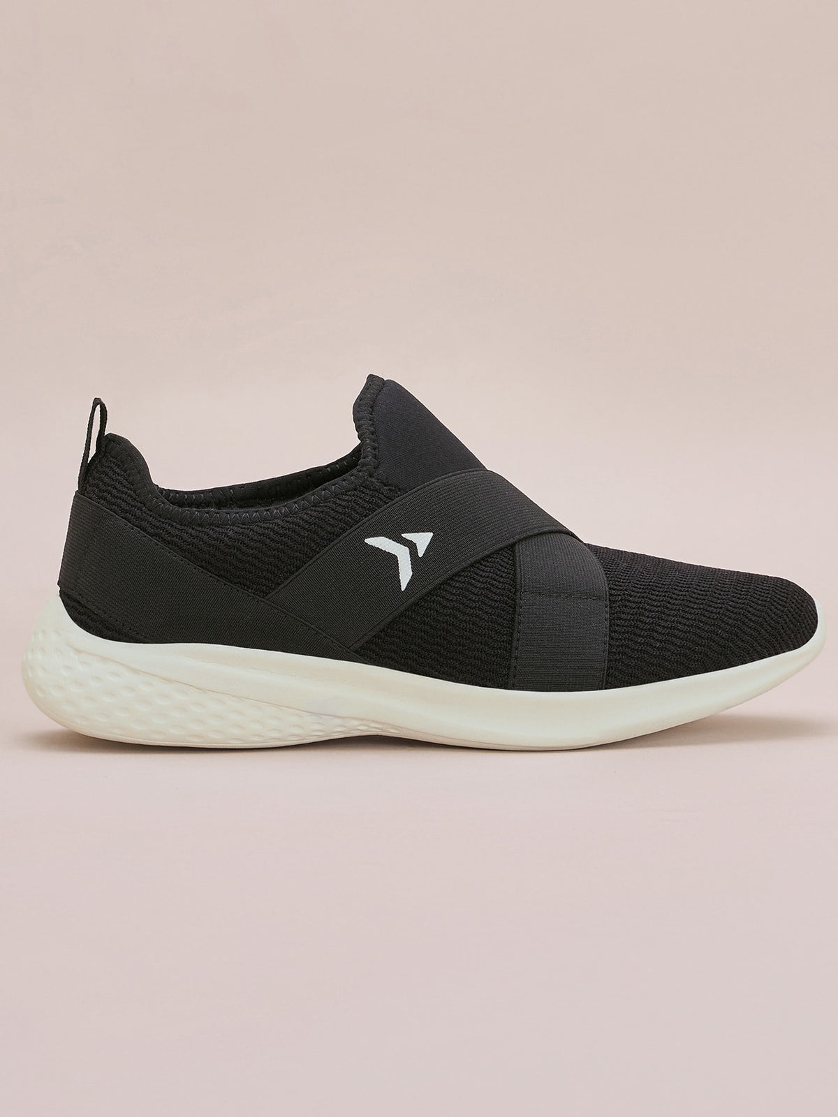 Avant Women's Softy Slip-On Walking Shoes - Black