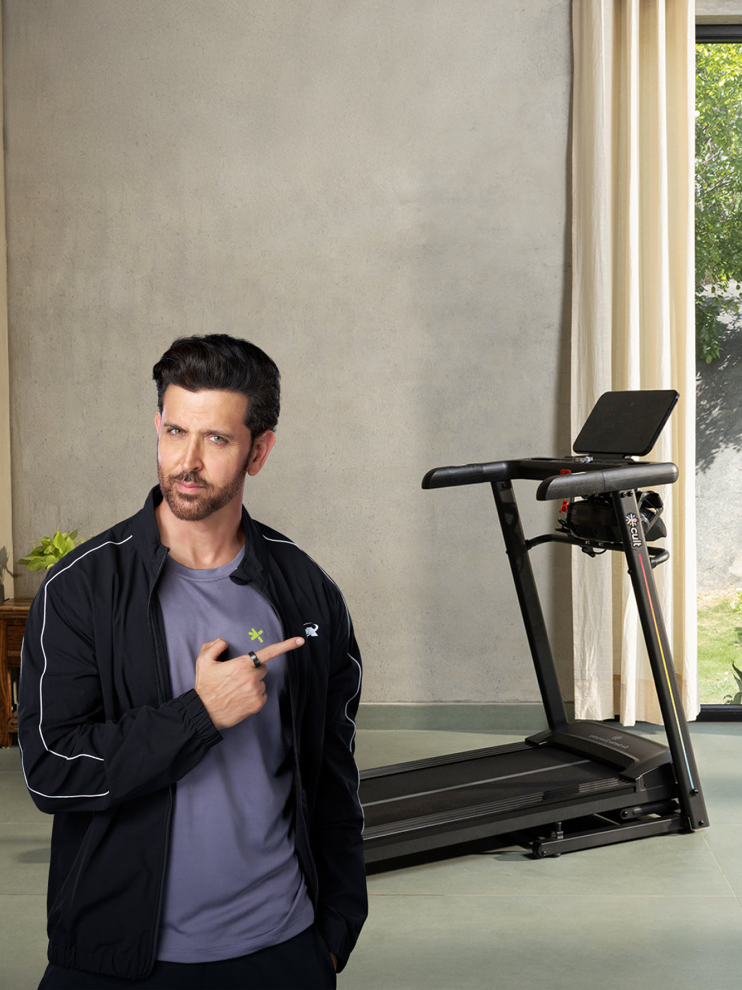 Cult SmartStrideCorePlus BLDC Motor (4HP Peak) Treadmill with Massager | Max Weight: 120kg | 15 Level Auto Incline (with 6 months extended warranty)