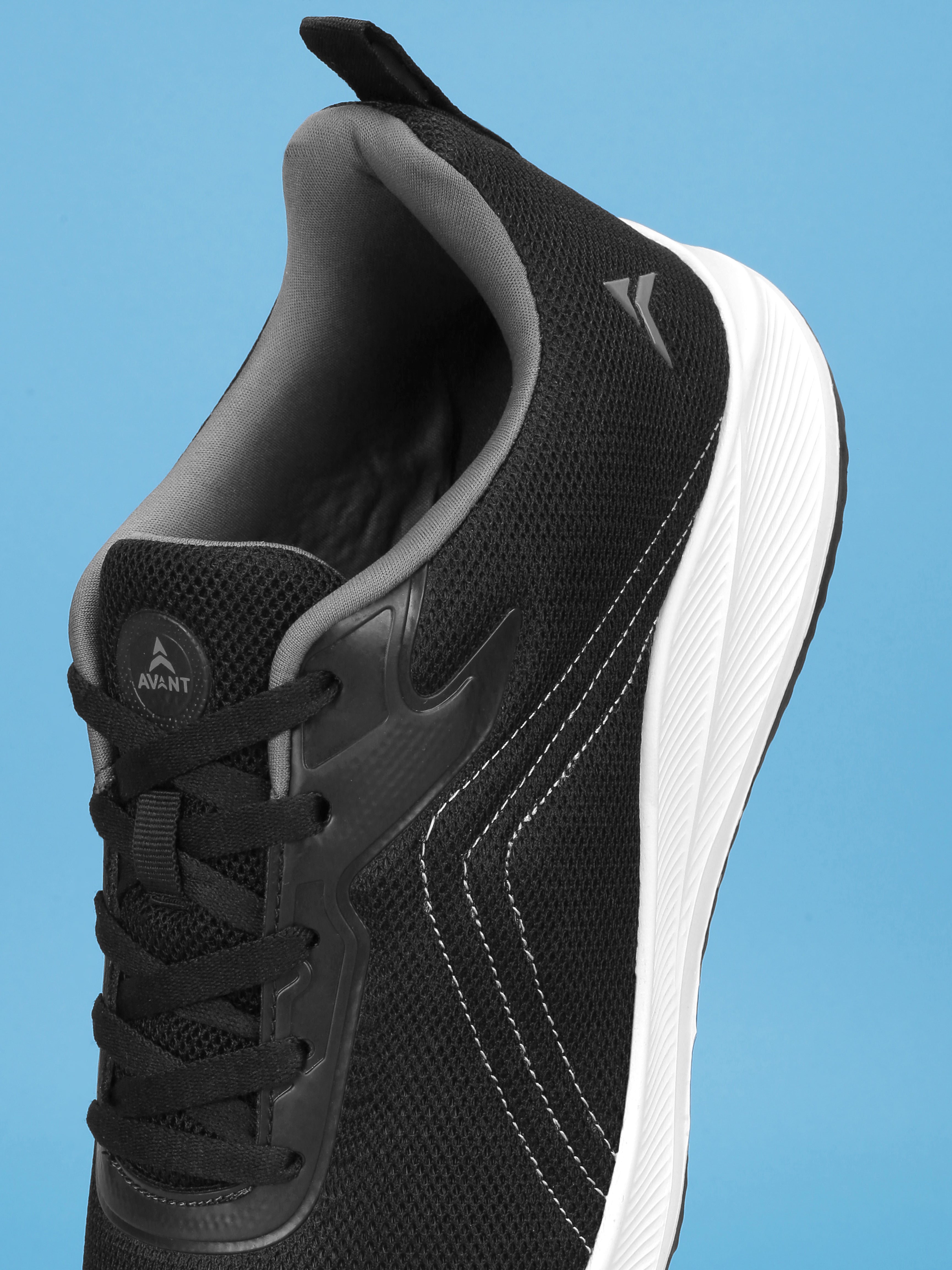 Avant Men's Vetra Walking Shoes - Black