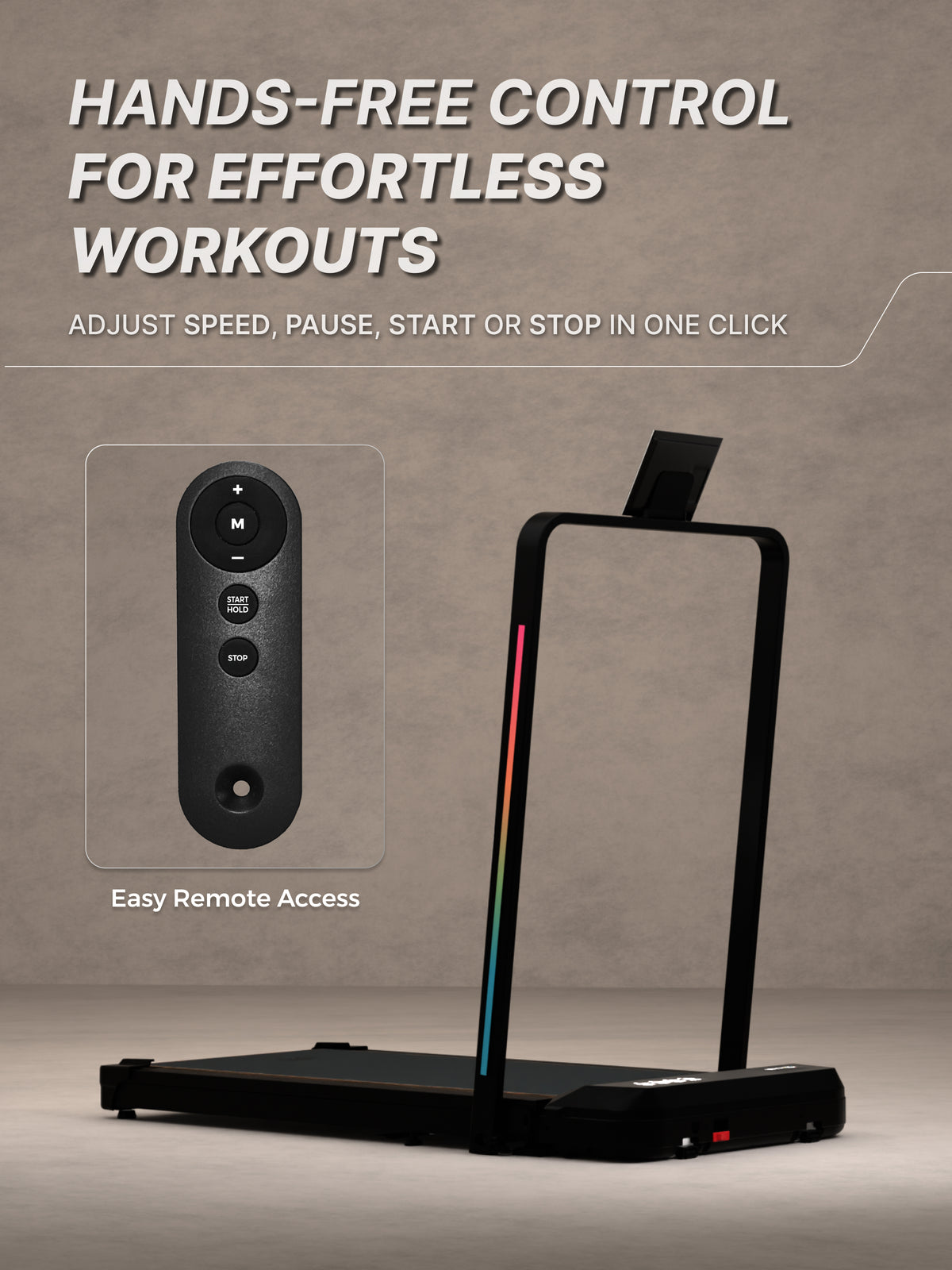 Cult Walking pad 3.5HP Peak DC Motorized Treadmill | Max Speed-10kmph | Max Weight-120kg | Walking Pad for Home Use (with 6 months extended warranty)