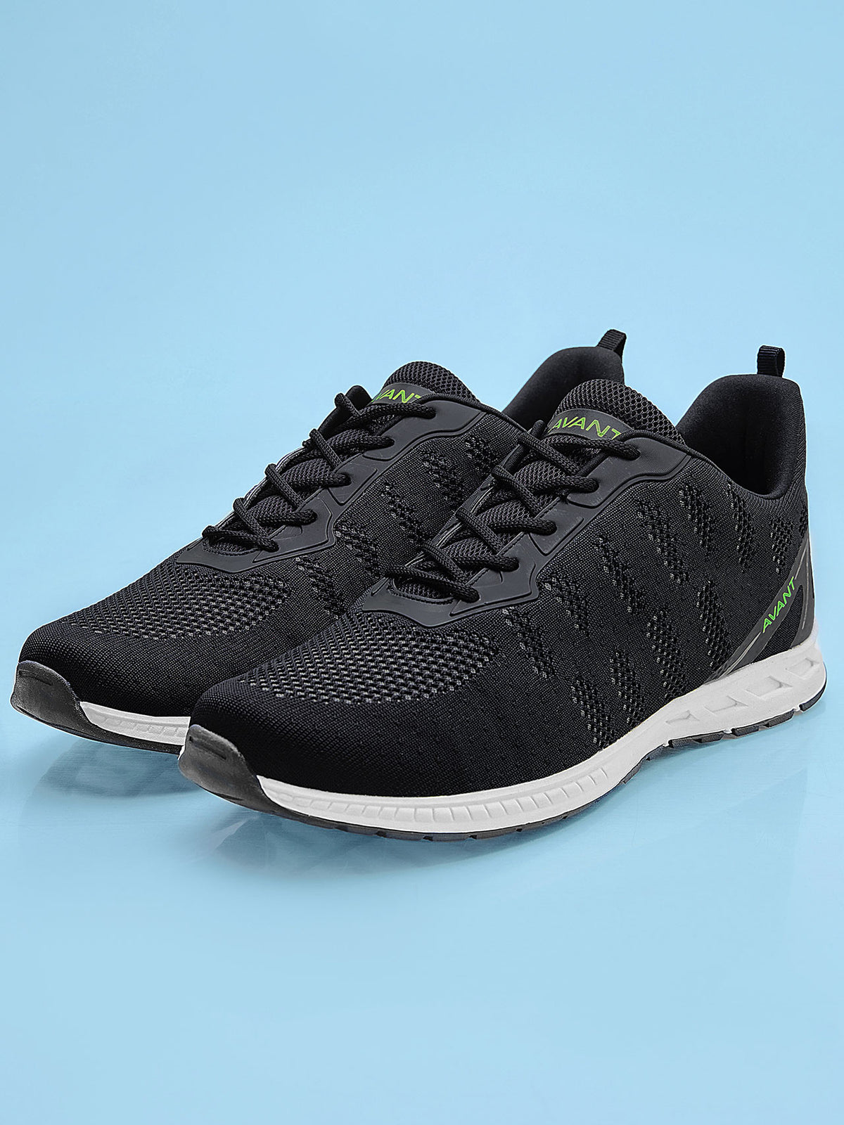 Avant Men's Hurricane Casual Shoes- Black/White