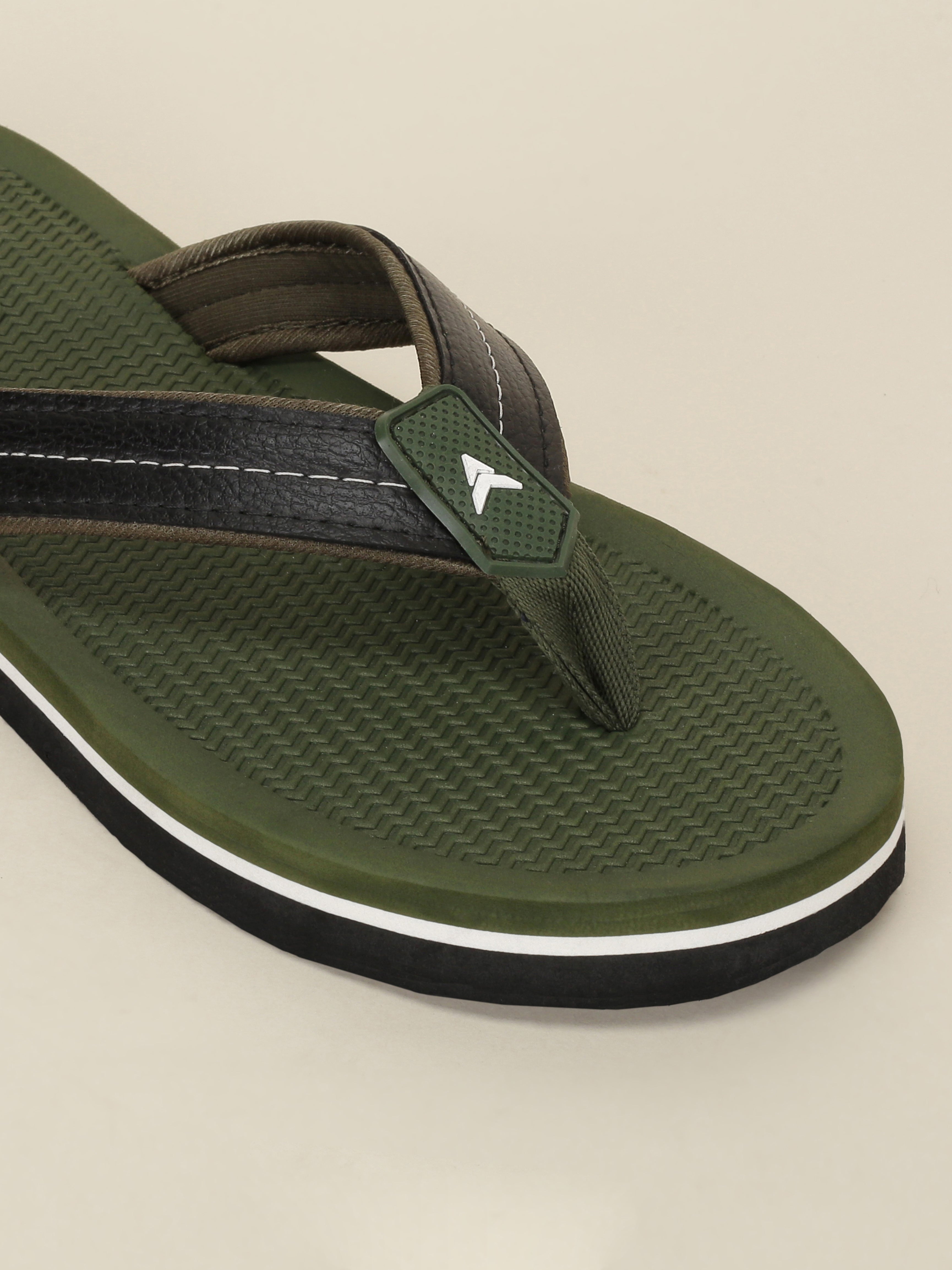 Avant Men's ComfortWalk Flip Flops - Green