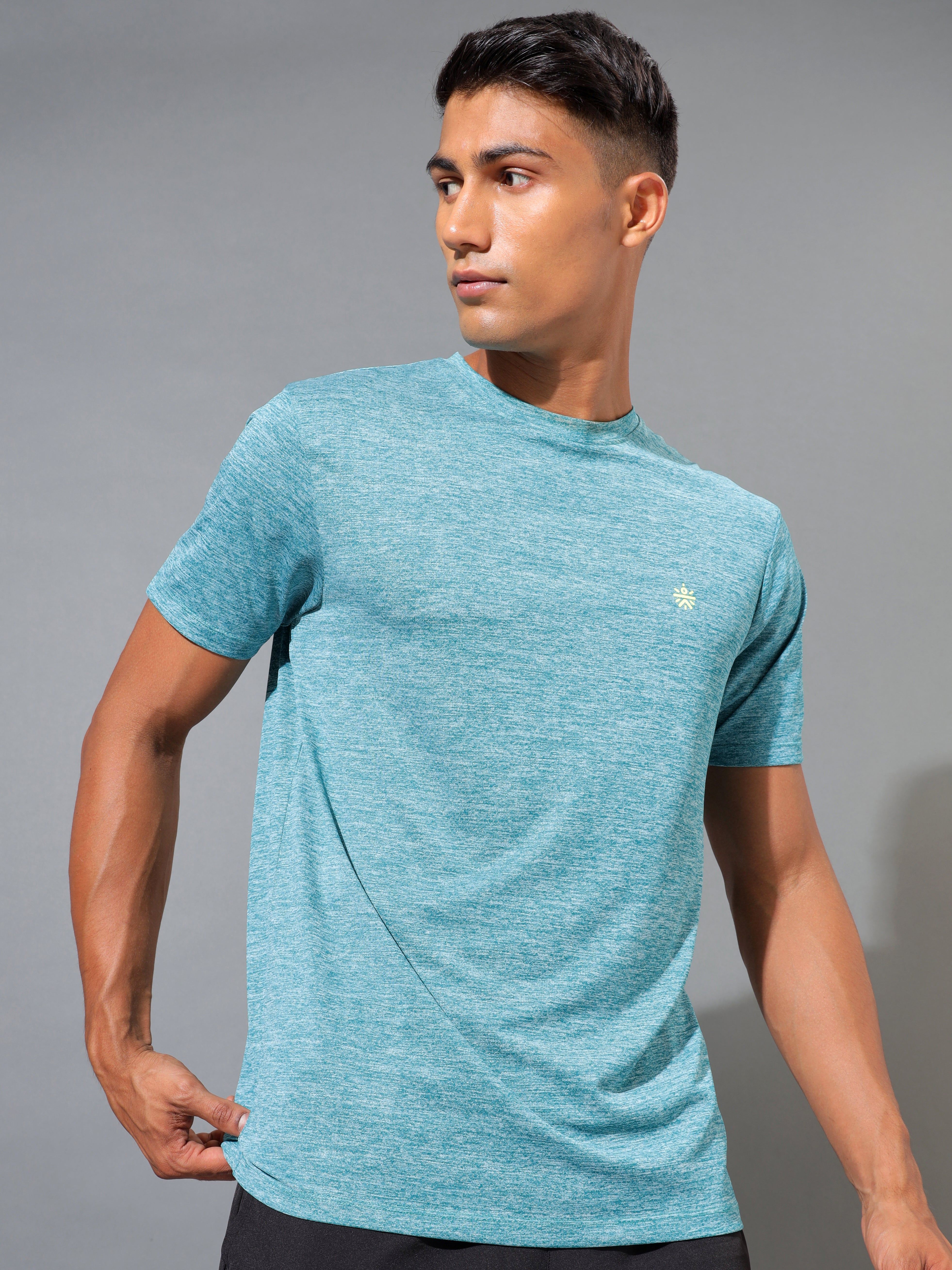 Textured Performance Logo T-shirt