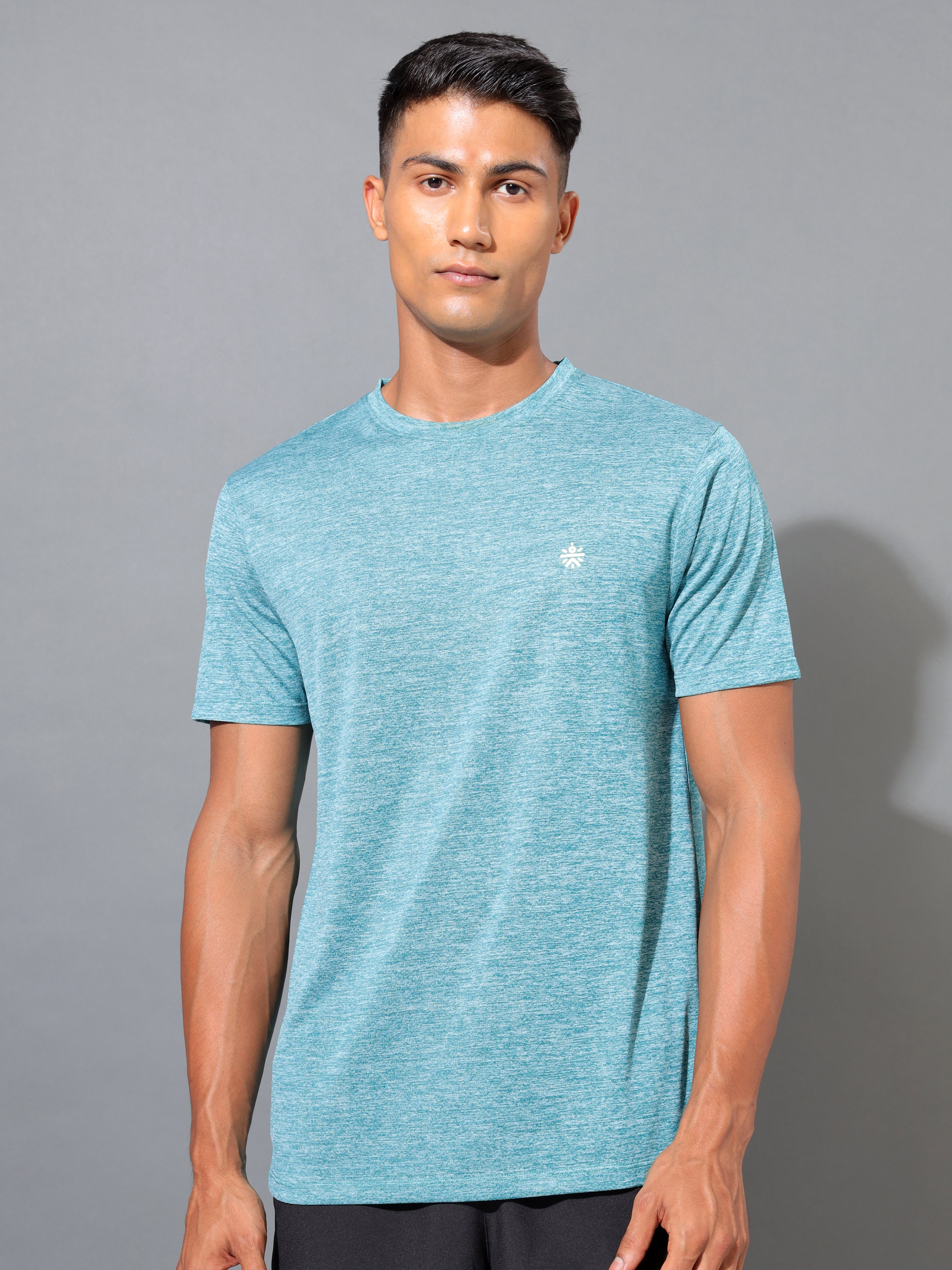 Textured Performance Logo T-shirt