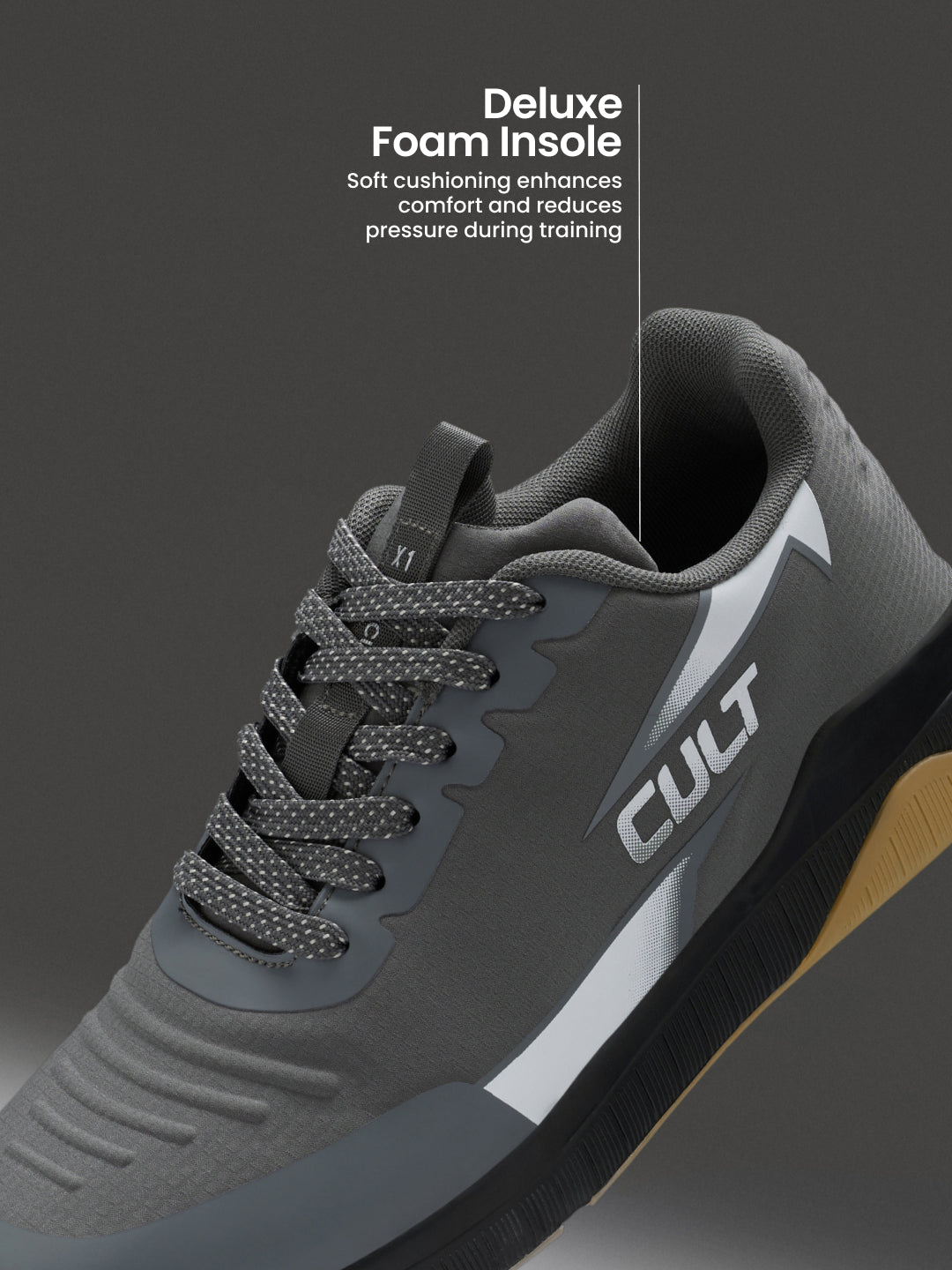 cult X1 Men Training Shoes - Grey