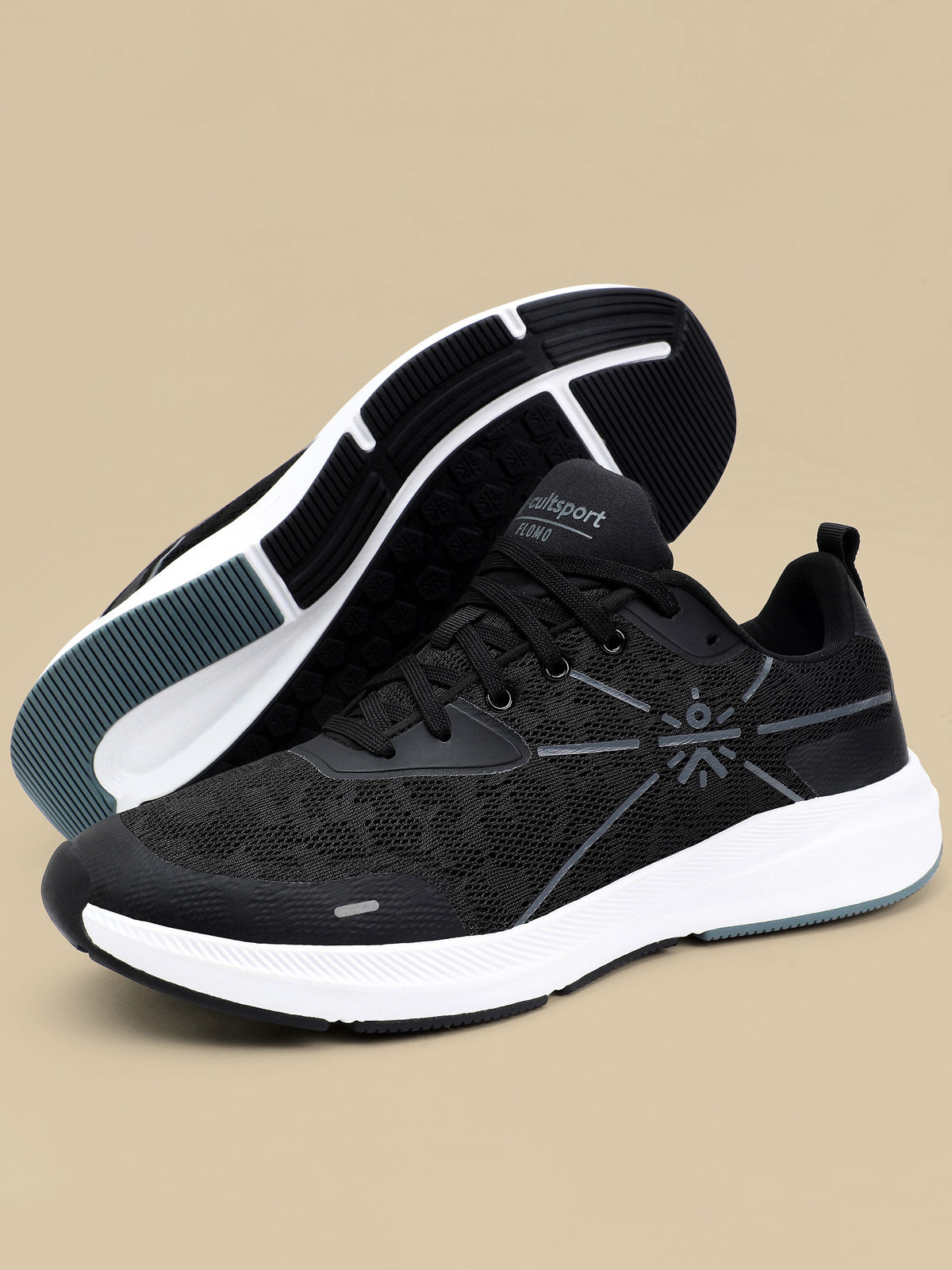 cult Flomo Men Running Shoes - Black